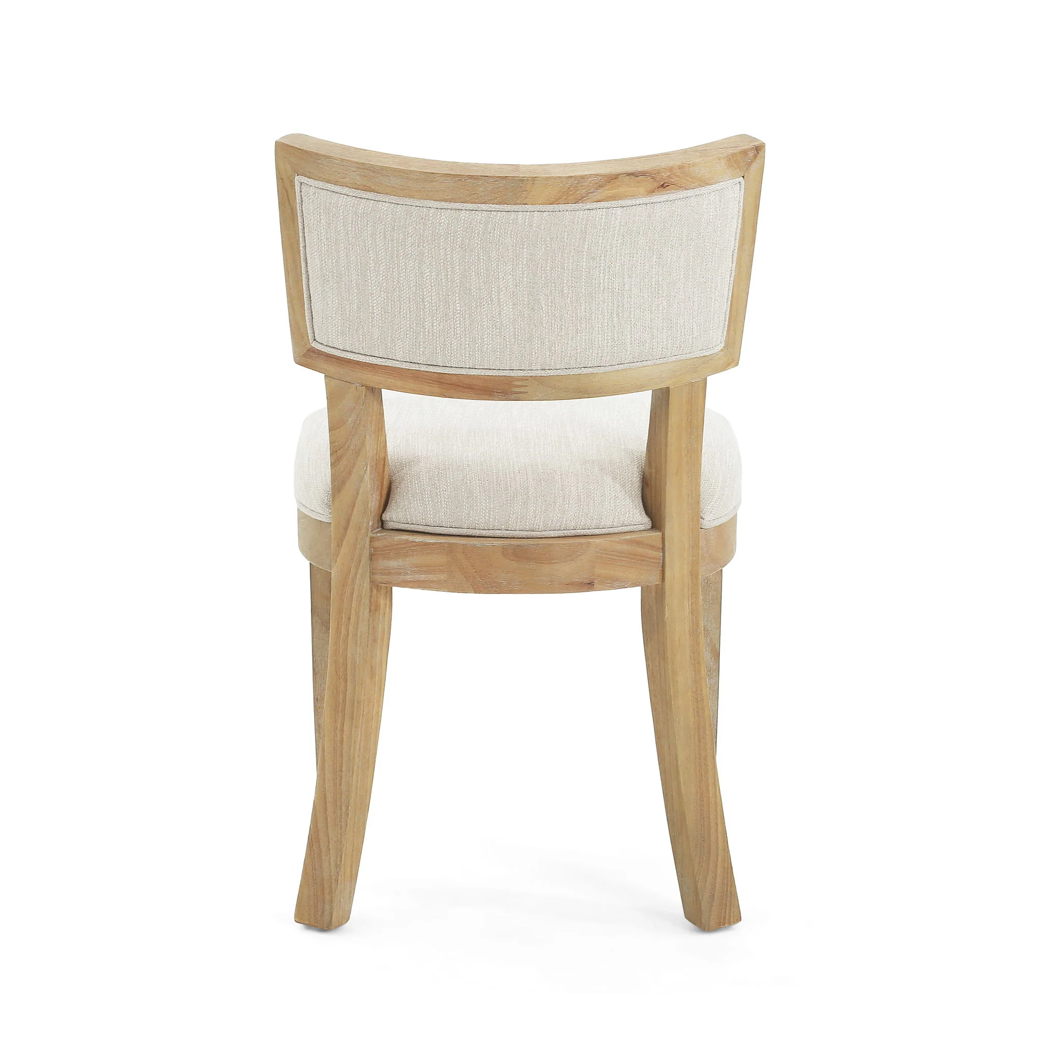 Farmhouse Style Fabric Upholstered Side Dining Chair Set - Image 12