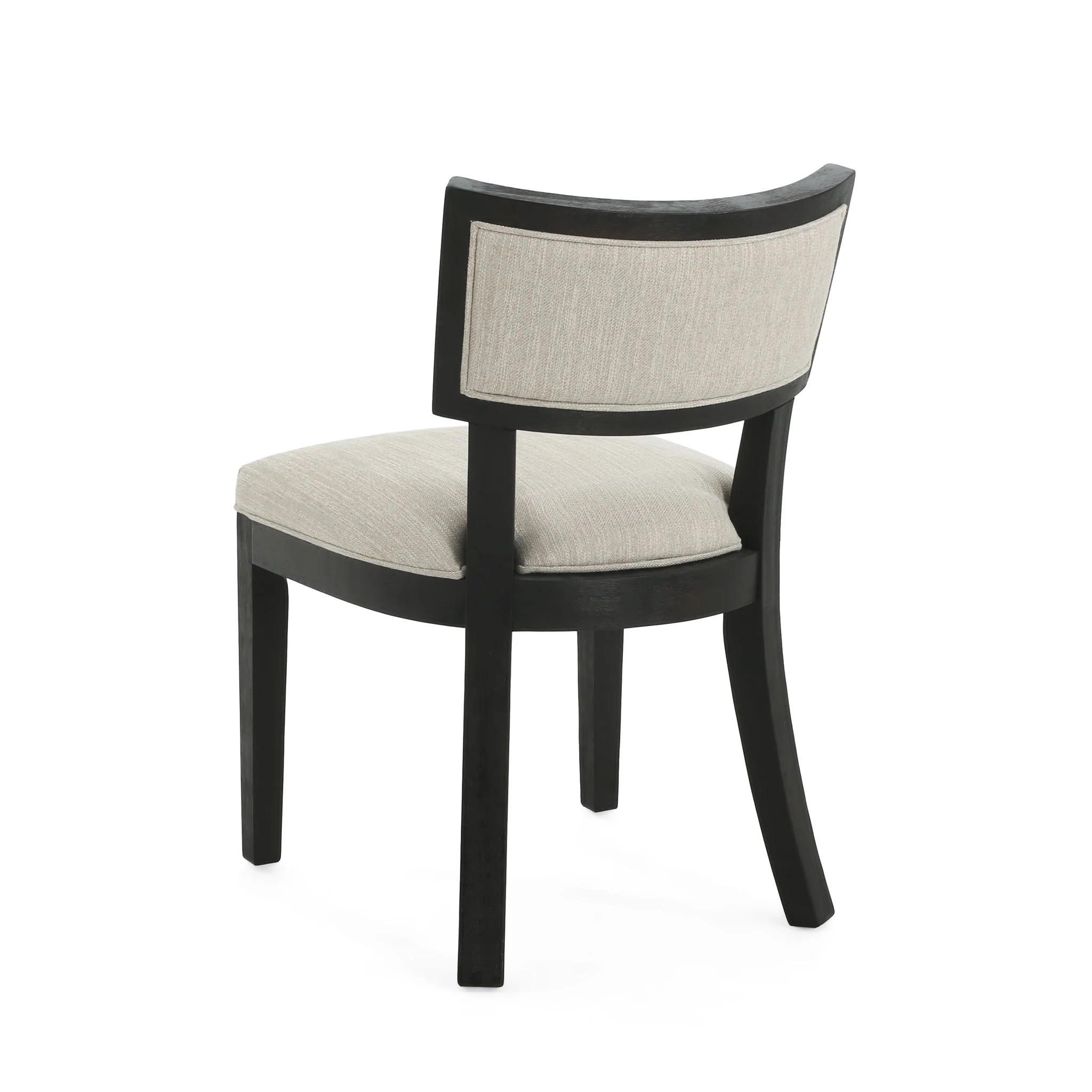Farmhouse Style Fabric Upholstered Side Dining Chair Set - Image 13