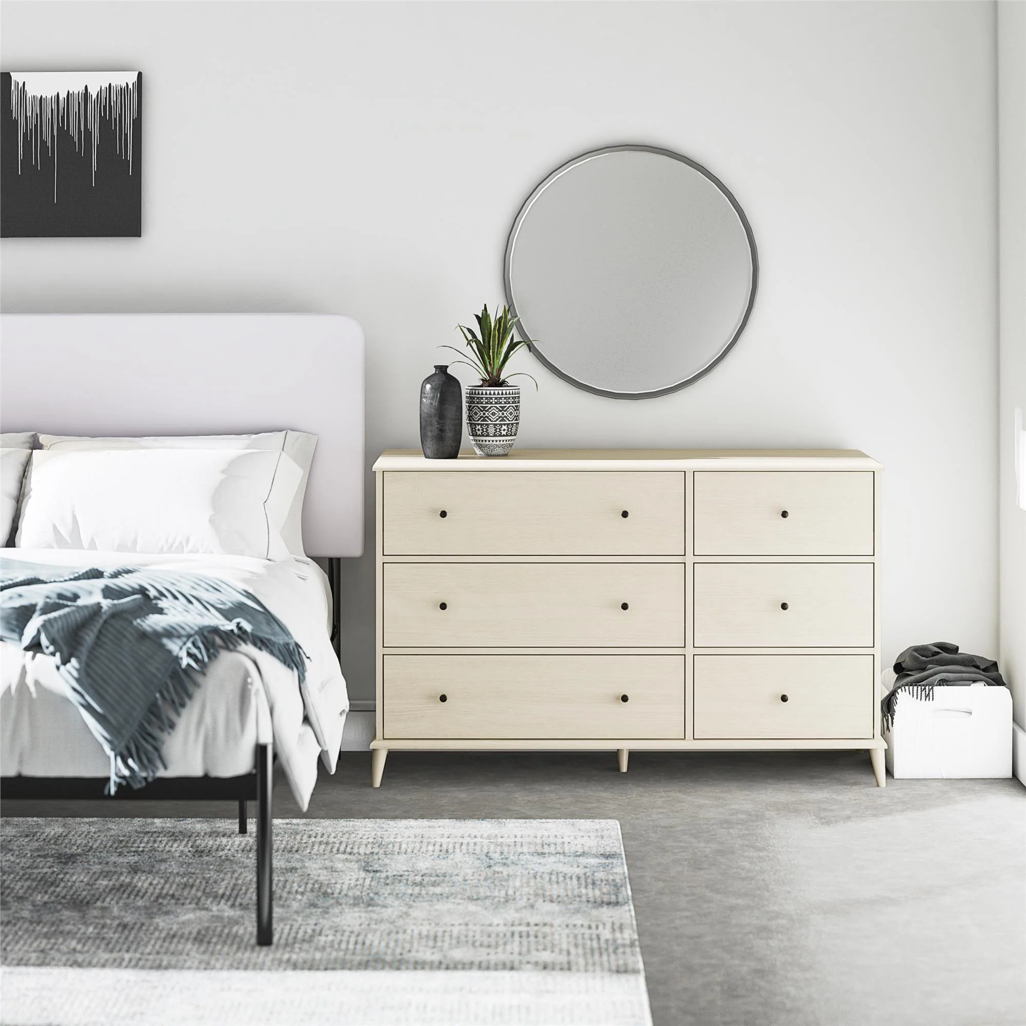 Farnsworth - 6 Drawer Dresser - Ivory - Image 7
