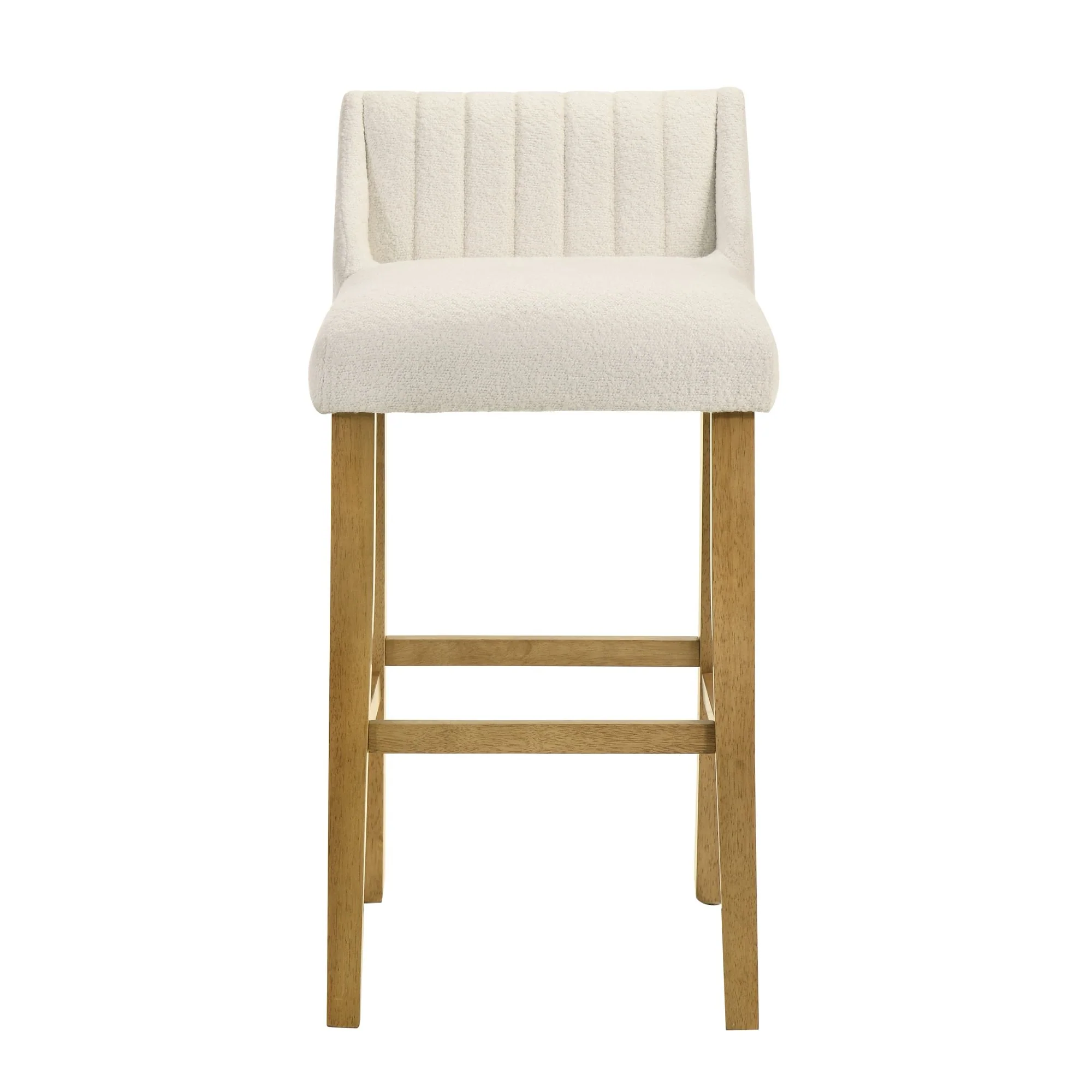Fauna - Modern Transitional Wood Bar Height Kitchen Bar Stool - Image 15