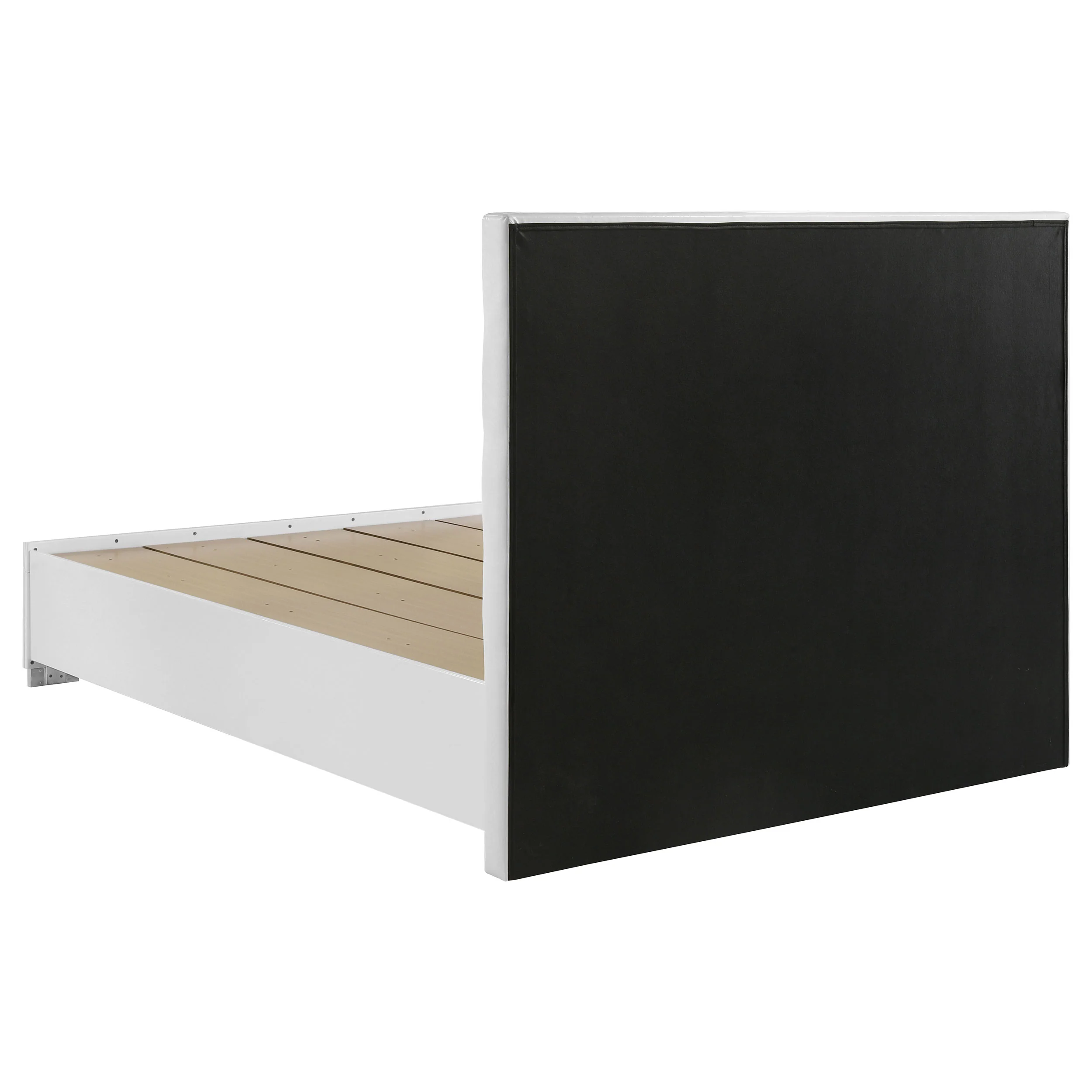 Felicity California King Storage Bed White High Gloss - Image 4