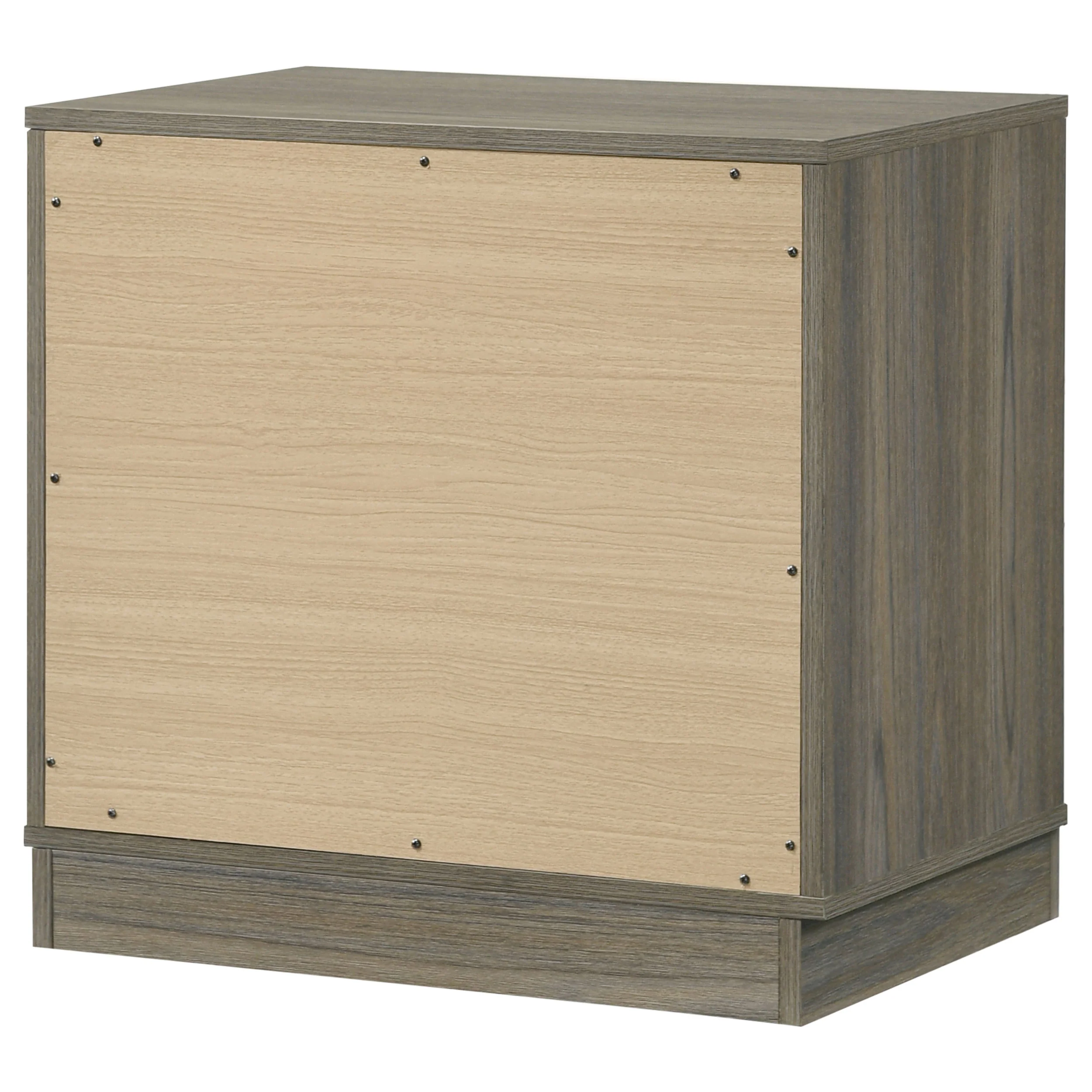 Fenwick 2-Drawer Nightstand, Grey Oak - Image 10