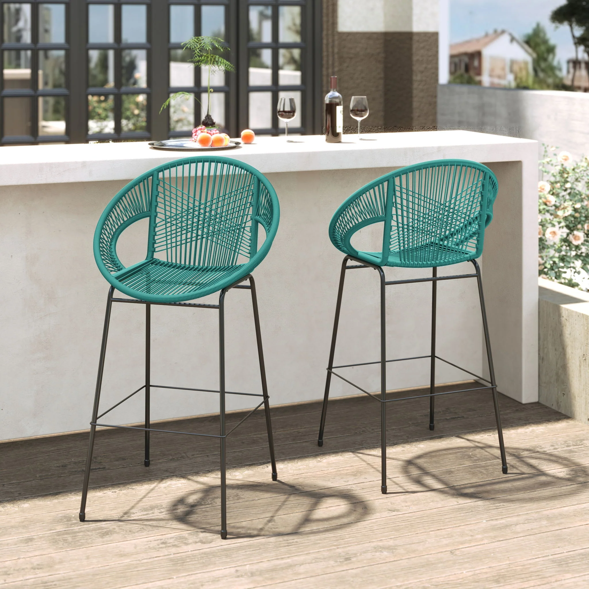 Ferrara - Outdoor Patio Barstool (Set of 2) - Image 11