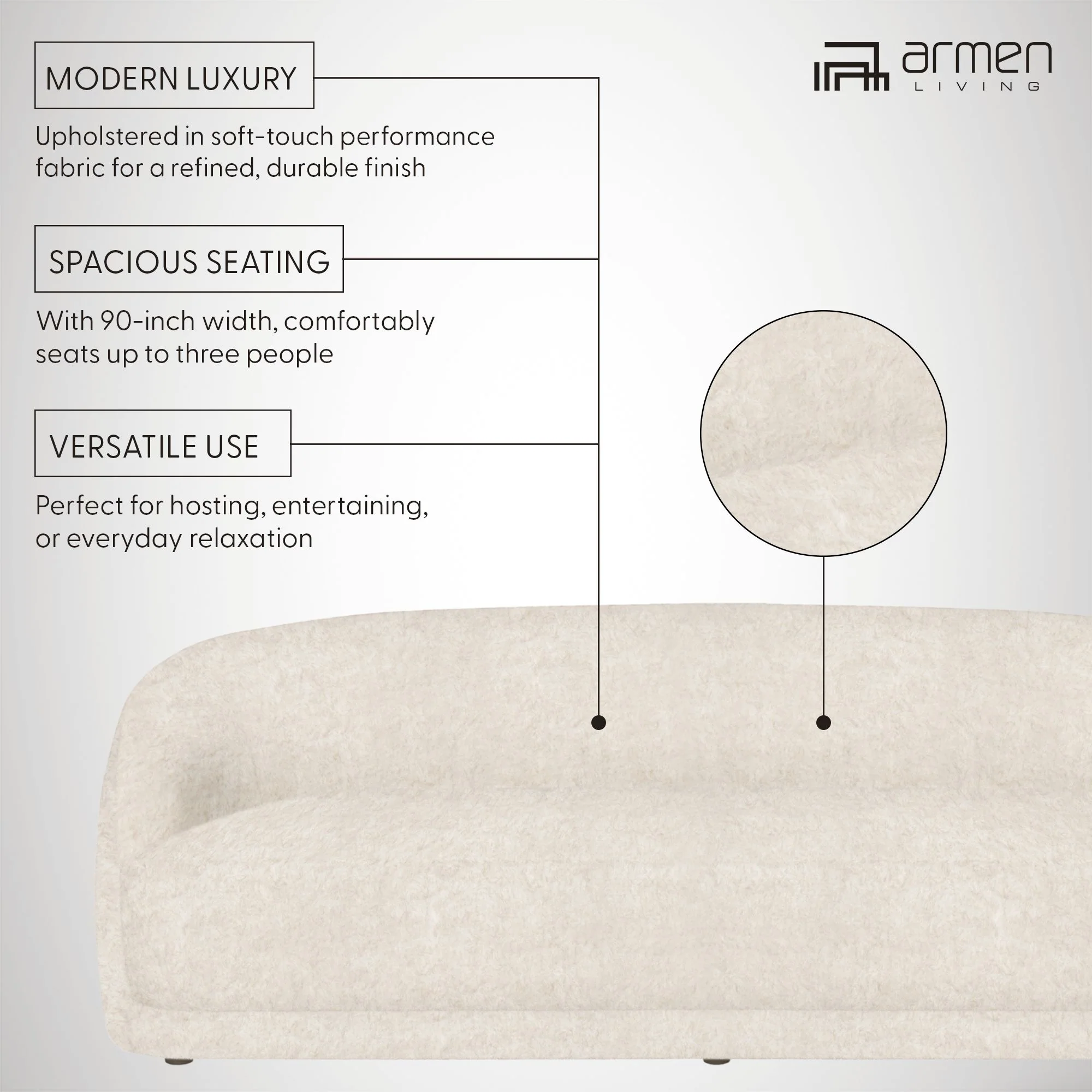 Figueroa - 3-Seater Sofa - Image 6