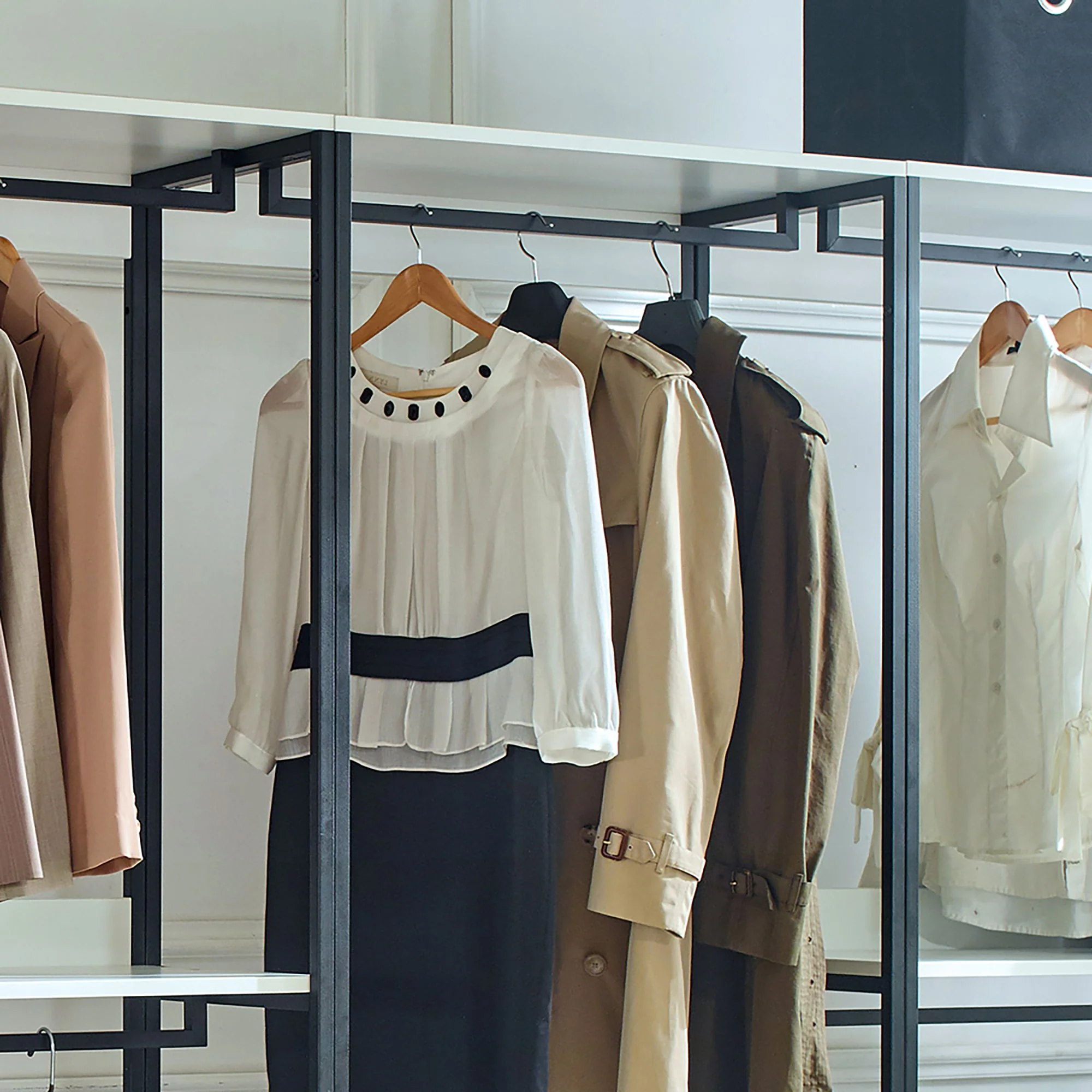 Fiona - Freestanding Walk-In, Closet System - White - Image 3