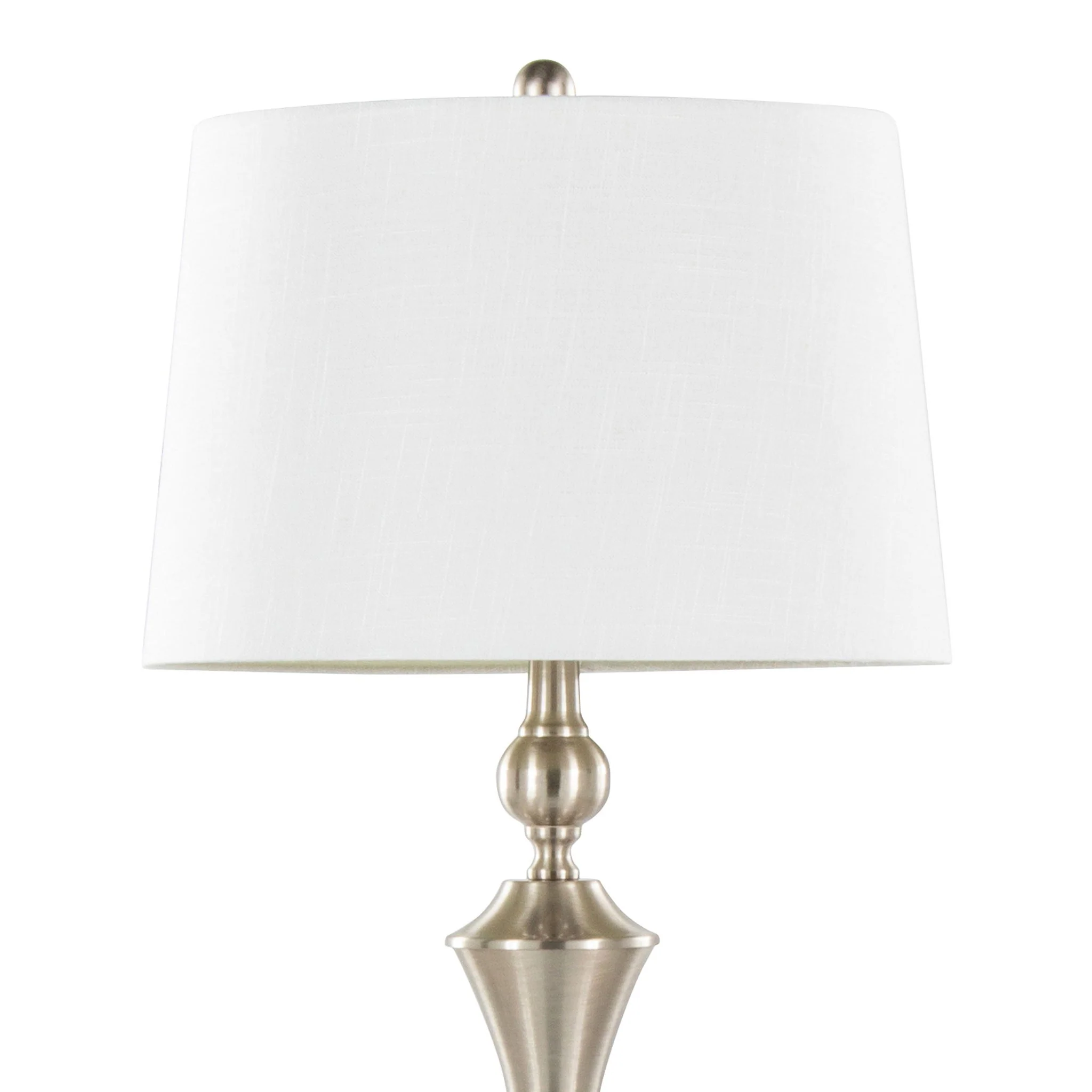 Flint - Contemporary Table Lamp Built In USB Port (Set of 2) - Image 3