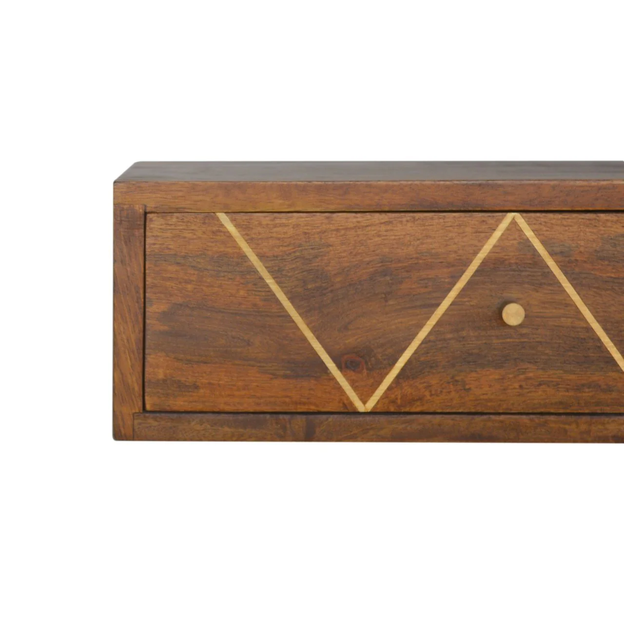 Floating Bedside Table - Chestnut - Image 3