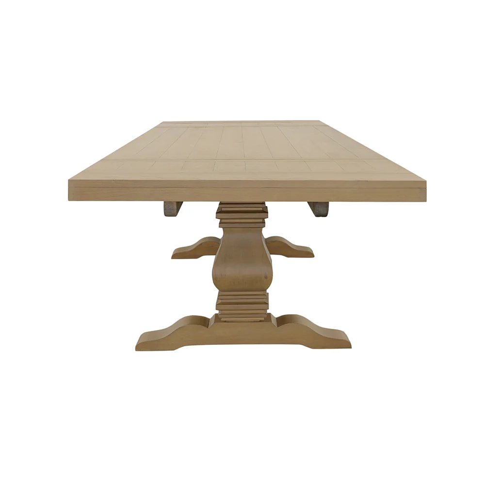 Florence 126-inch Extension Dining Table Rustic Honey - Image 10