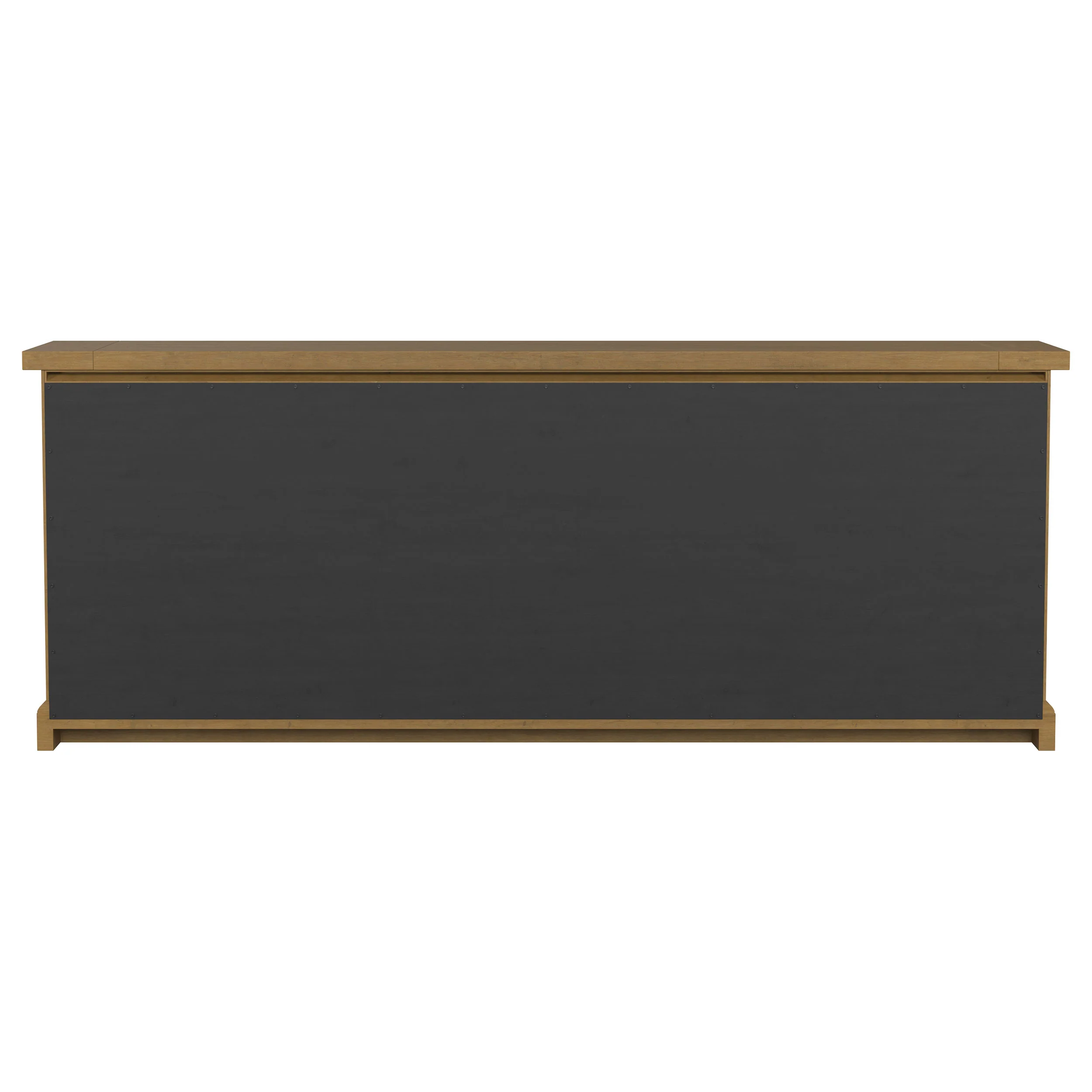 Florence 4-Door Dining Sideboard Buffet Cabinet Rustic Honey - Image 6