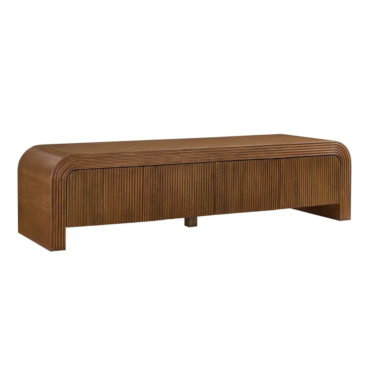 Fluted TV Stand with Storage 68 Inch - Image 10