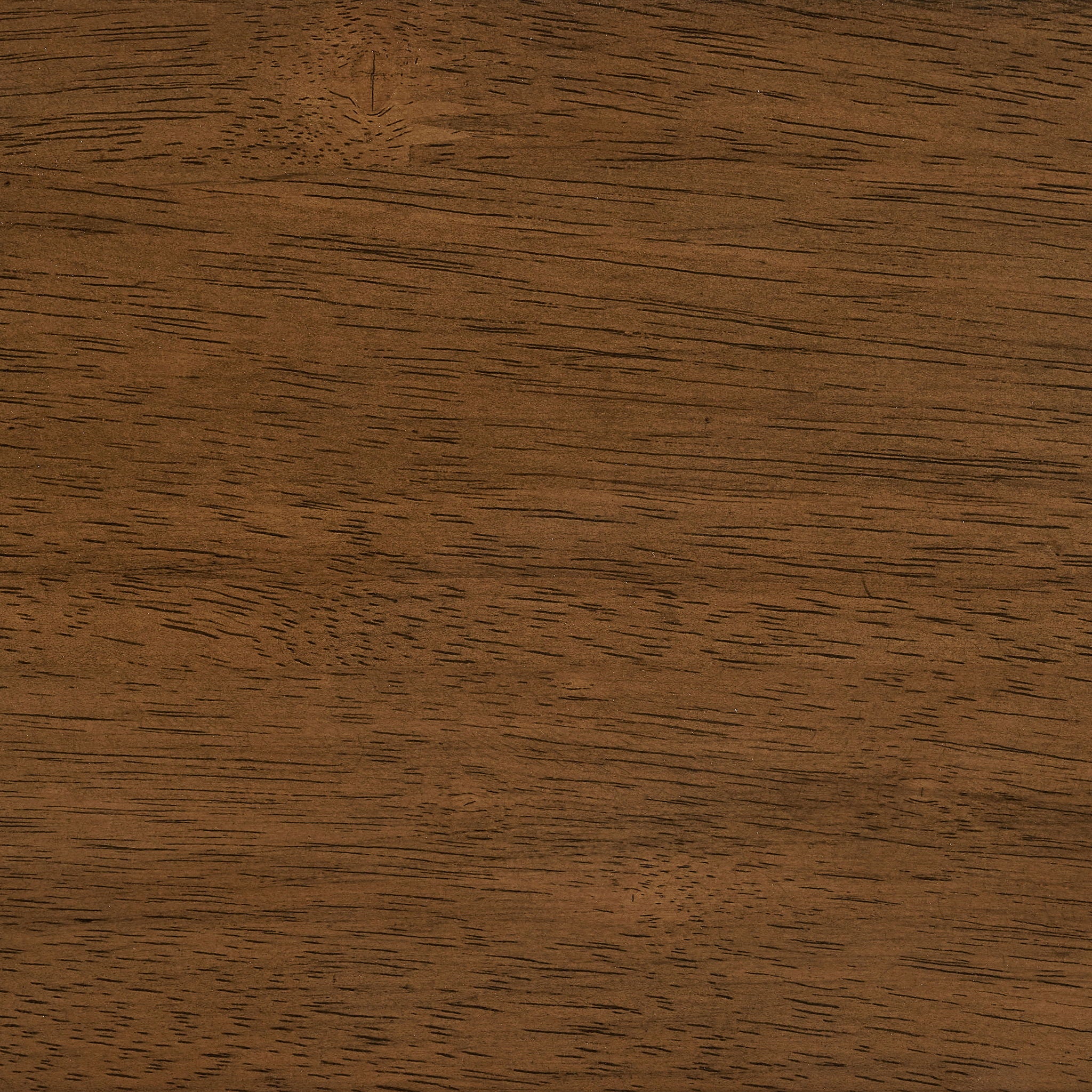 Flynn - Round Glass Top Dining Table - Brown - Image 4
