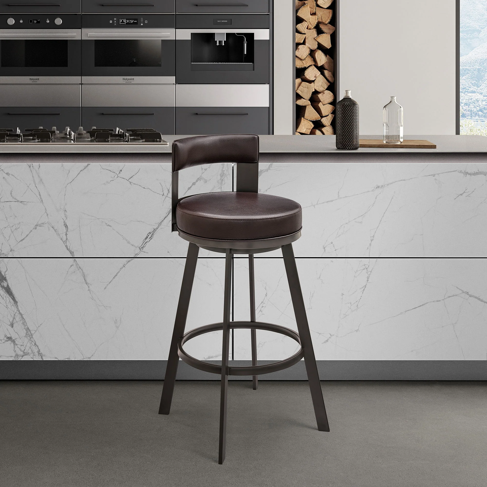 Flynn - Swivel Bar Stool - Image 7
