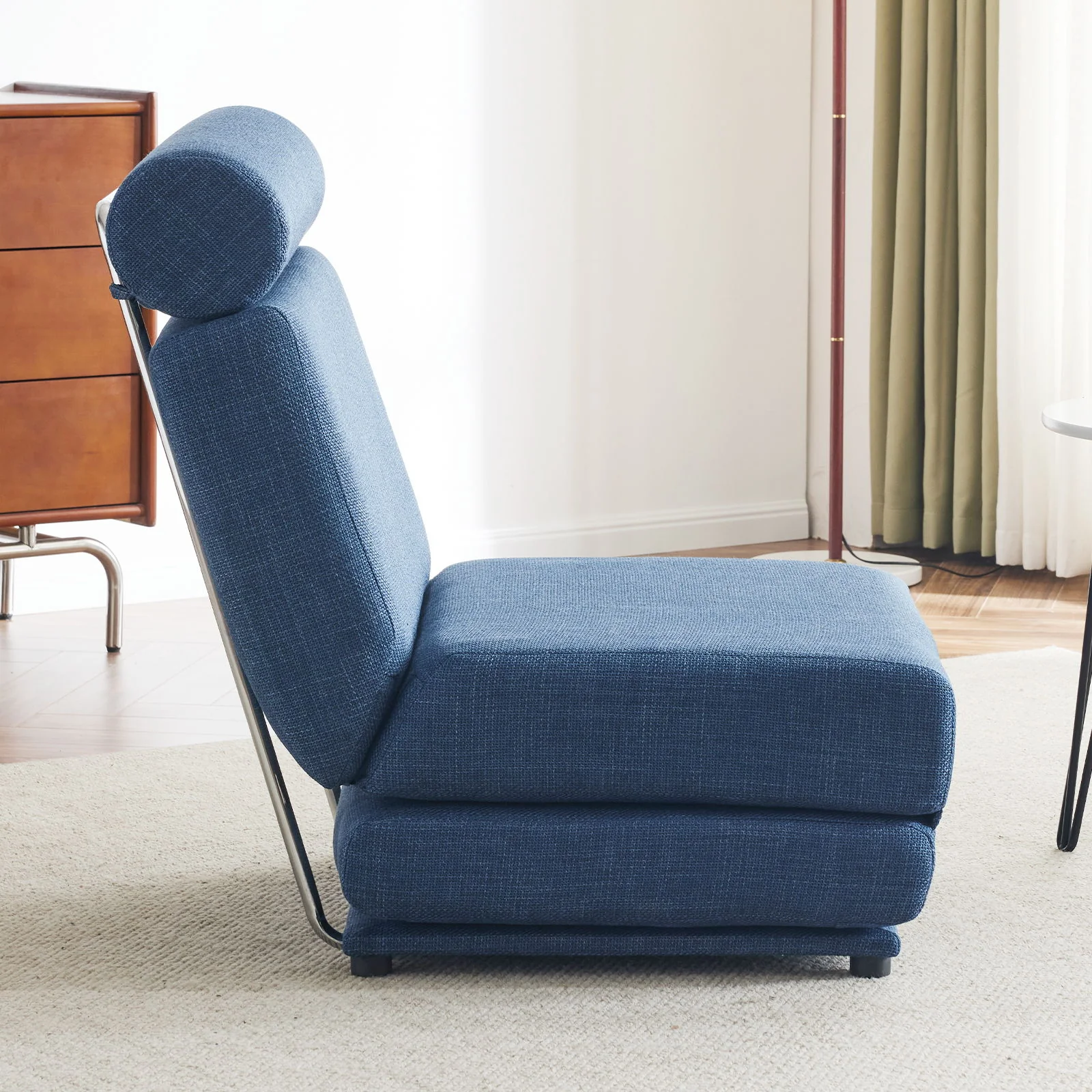 Foldable Single Chair Sofa Bed With Pillow, Easy To Store, Breathable And Wearable - Image 8