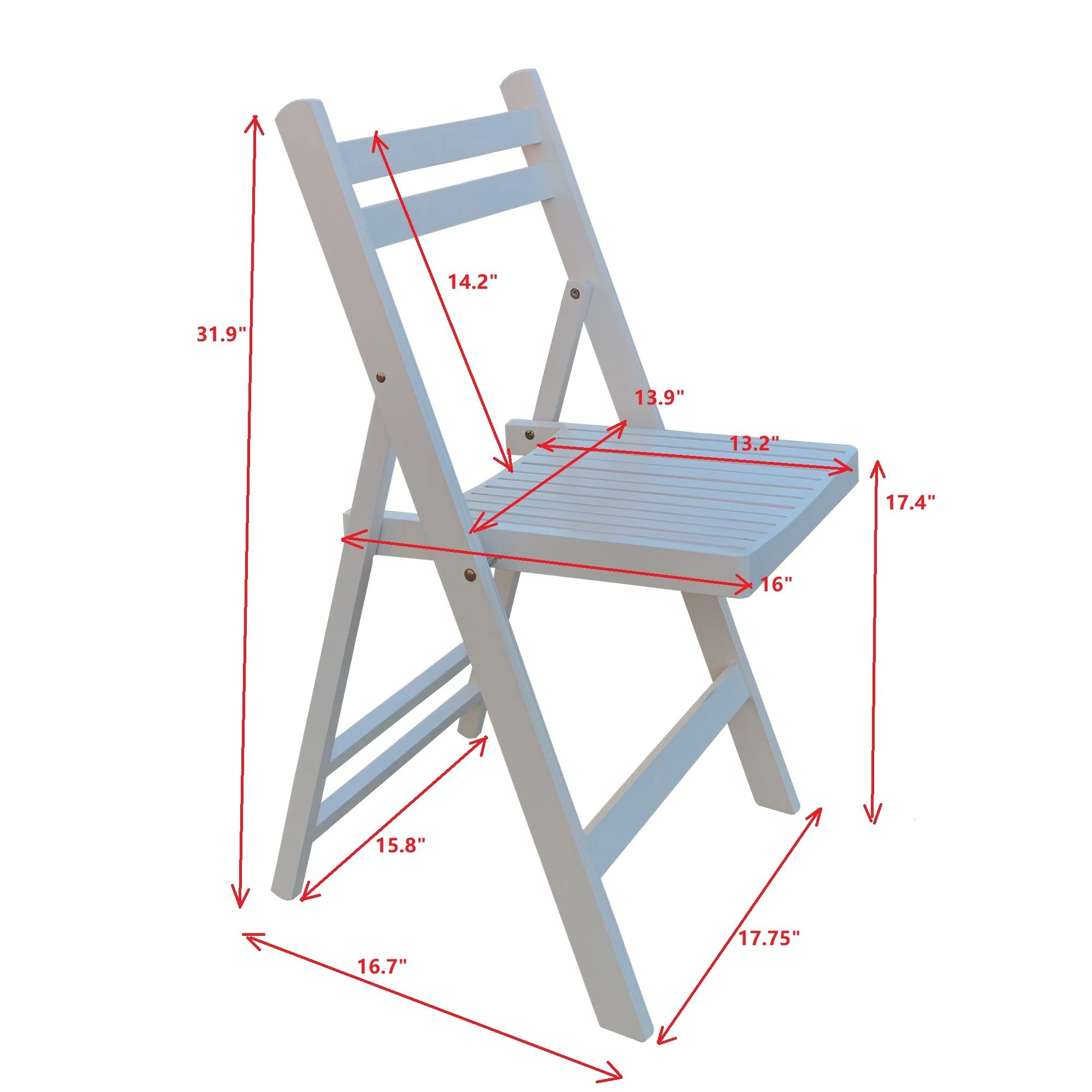 Folding Special Event Chair (Set of 4) - Image 11