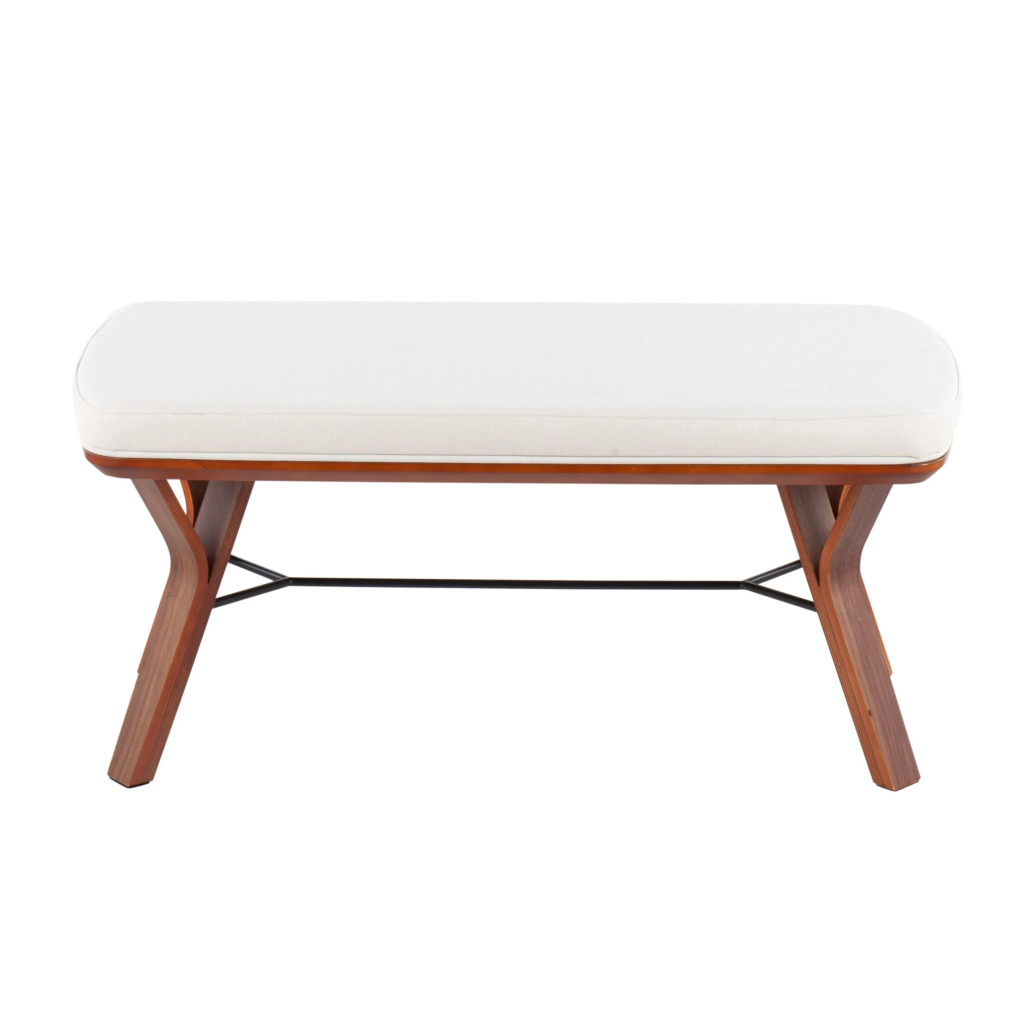 Folia - Mid Century Modern Bench - Image 11