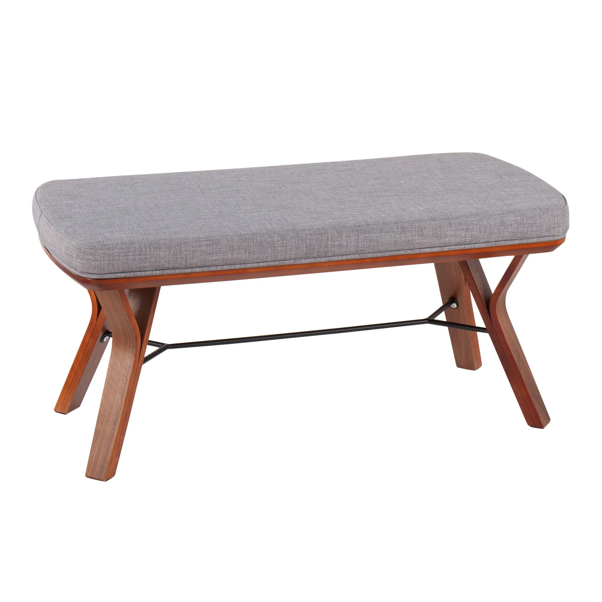 Folia - Mid Century Modern Bench - Image 2