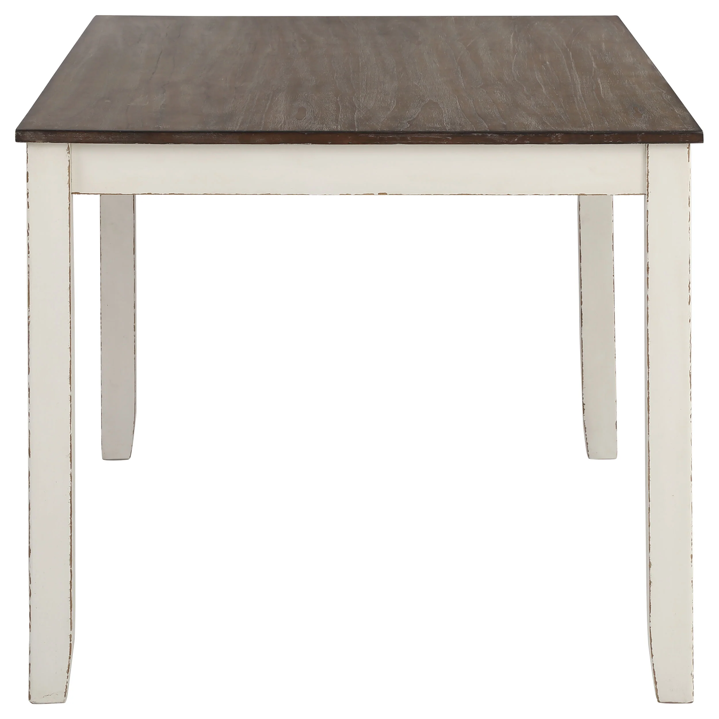 Fortress 7-Piece Rectangular Dining Set Vanilla - Image 3