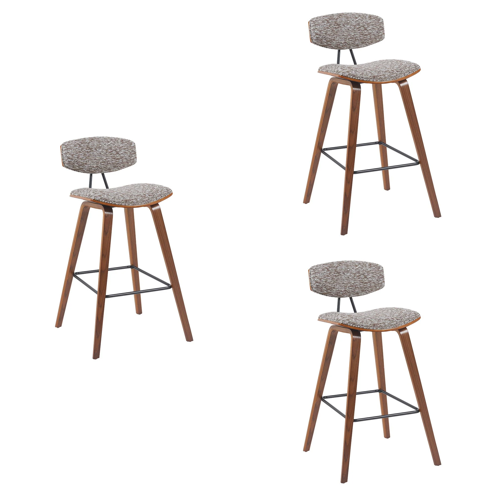 Fox - Mid-Century Bar Stool - Image 3