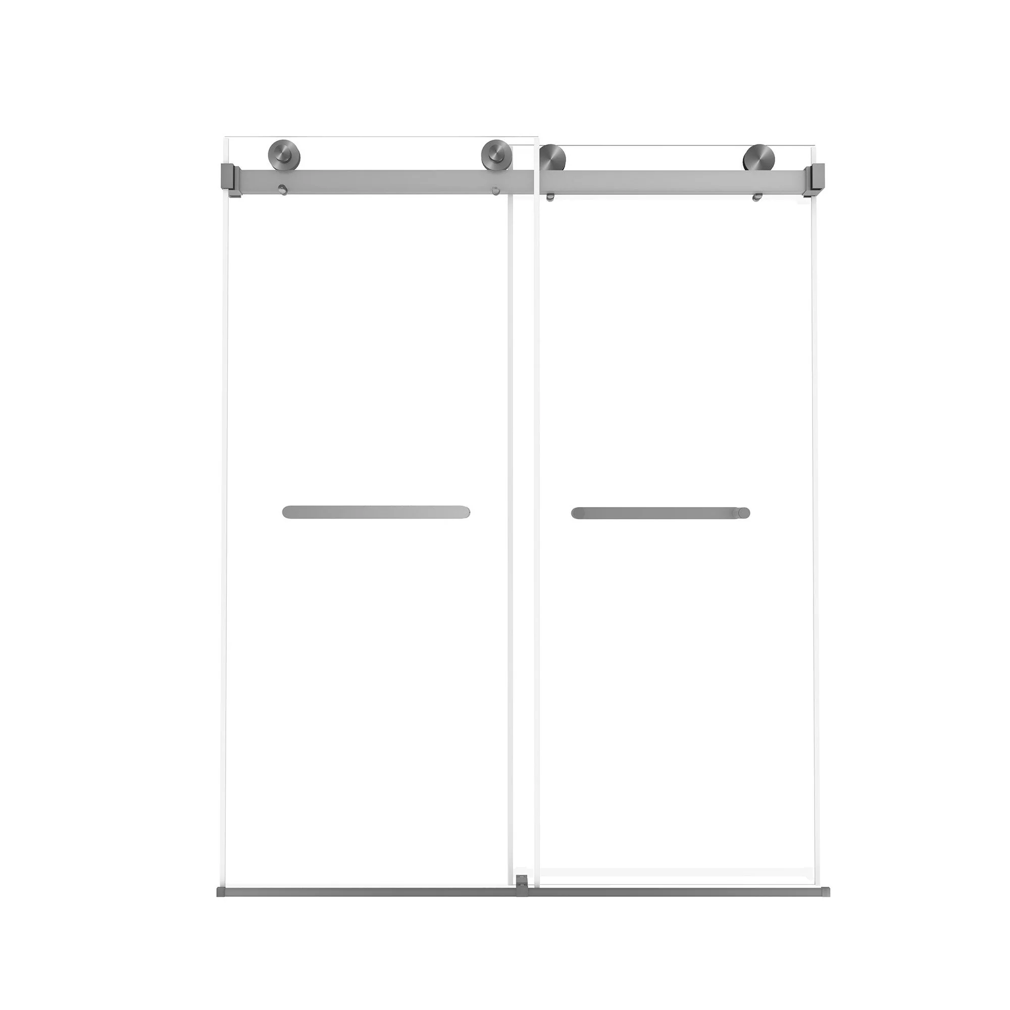 Frameless Double Sliding Shower Door - Image 3