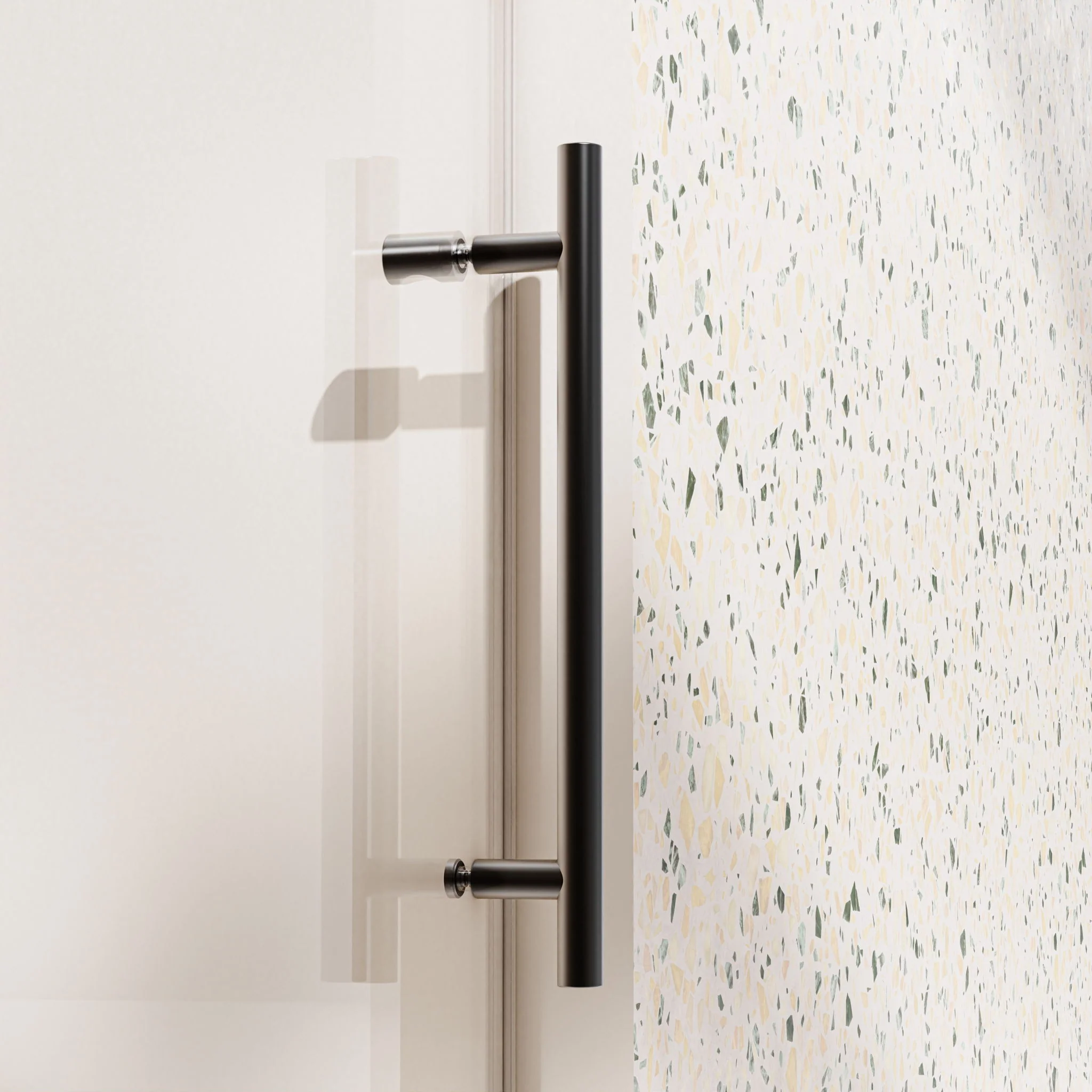 Frameless, Single Sliding Soft Close Shower Doors, 5/16" Sgcc Tempered Glass - Image 23