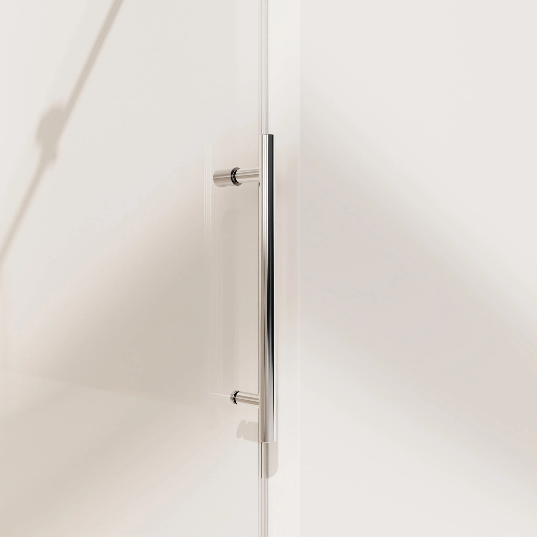 Frameless Single Sliding Soft Close Shower Doors, 5/16" Sgcc Tempered Glass - Image 45
