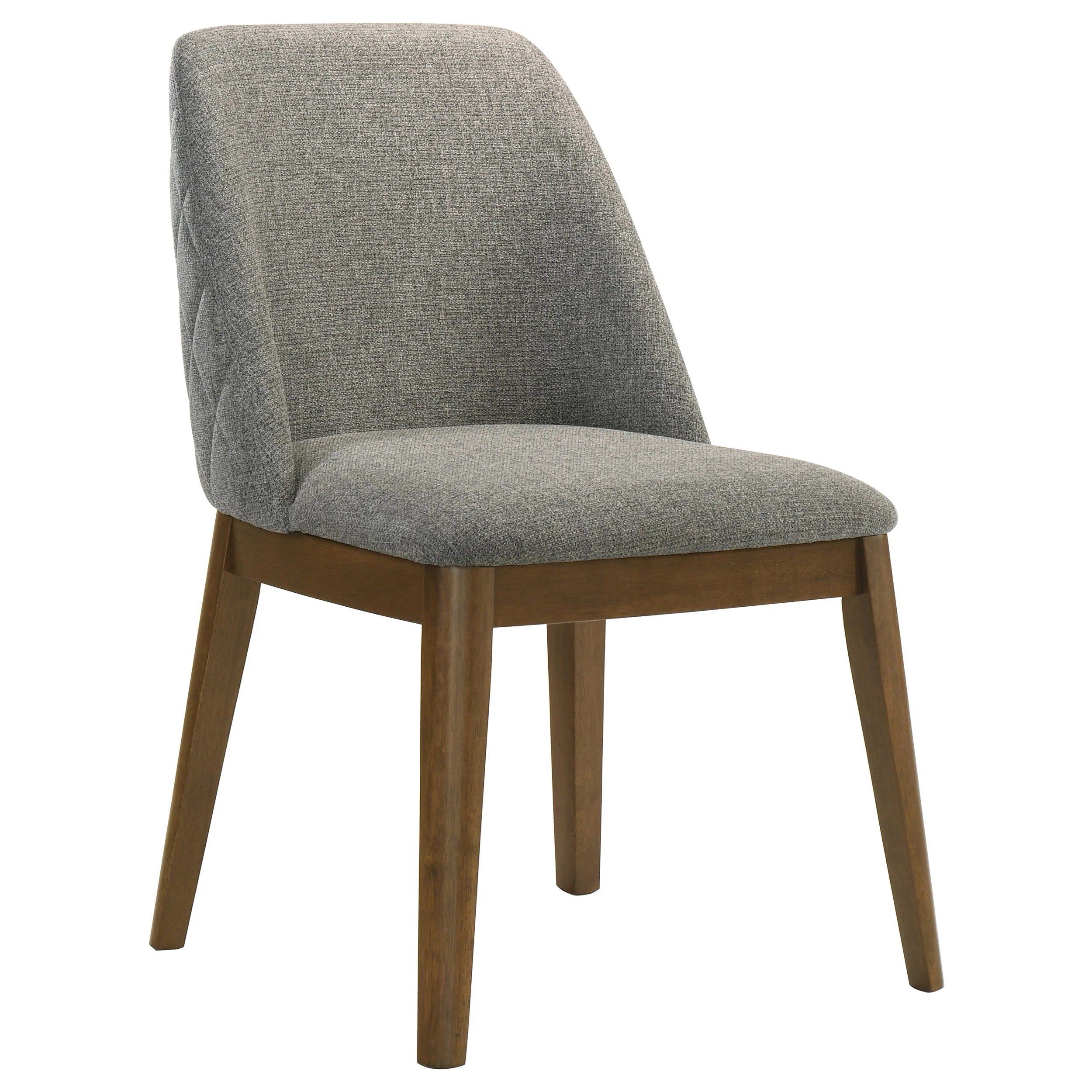 Franklin Upholstered Dining Side Chair Grey, Set of 2 - Image 5