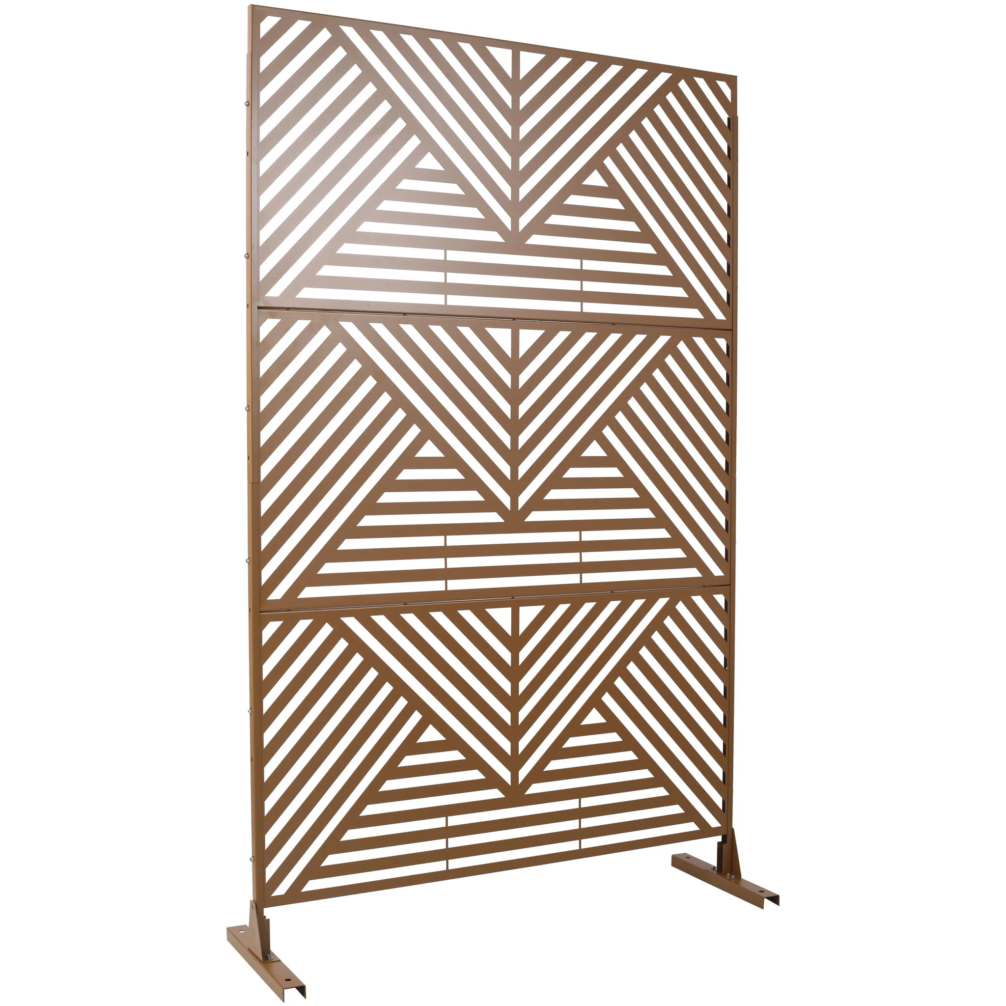 Freestanding Outdoor & Indoor Freestanding Metal Privacy Screen - Image 12