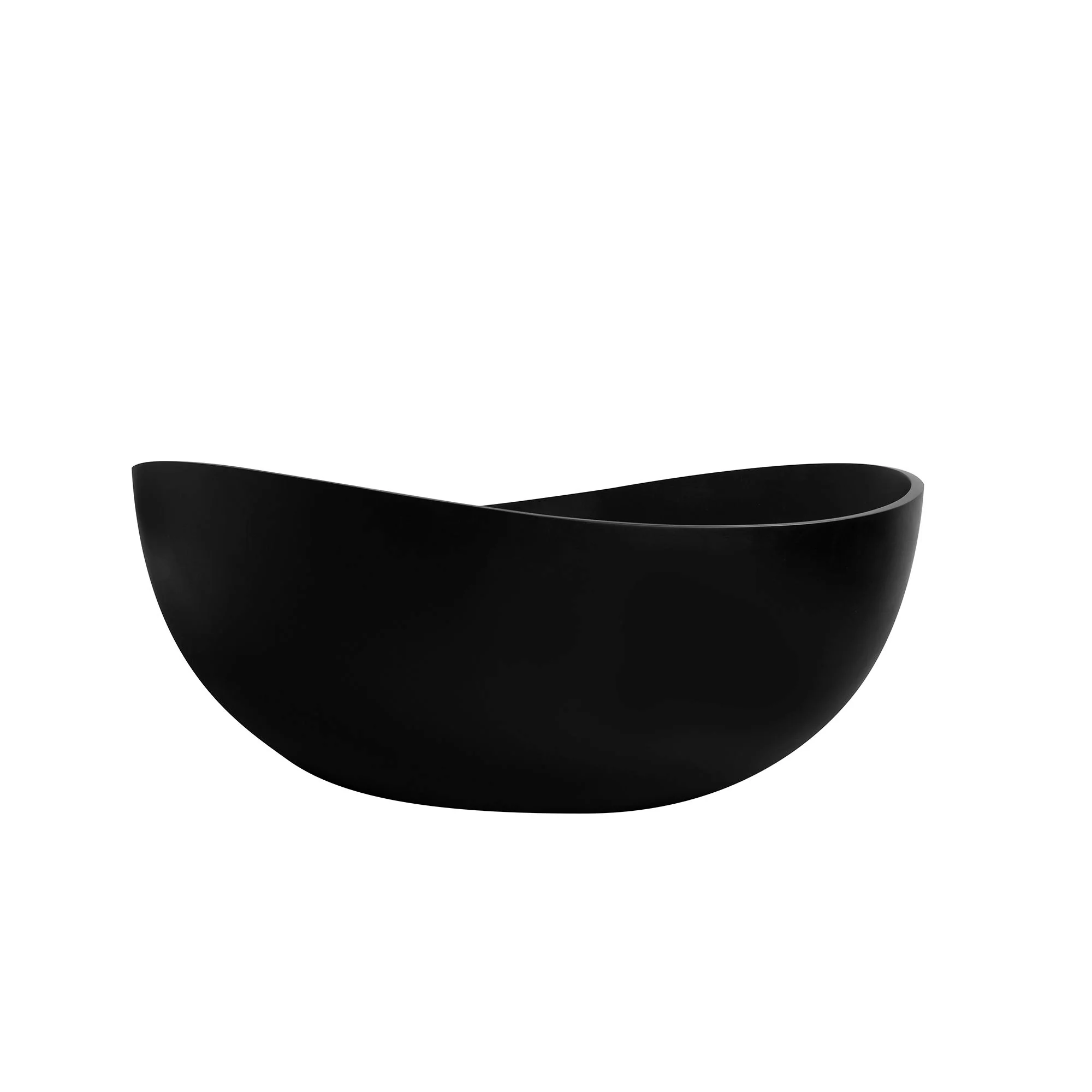 Freestanding Solid Surface Soaking Bathtub For Bathroom - Image 15