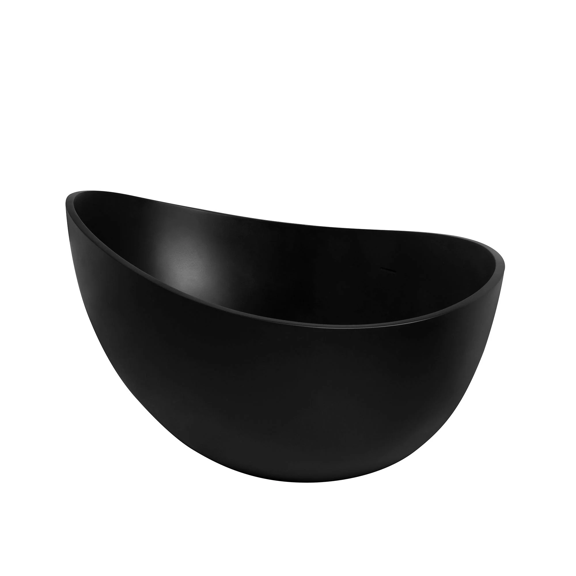 Freestanding Solid Surface Soaking Bathtub For Bathroom - Image 3