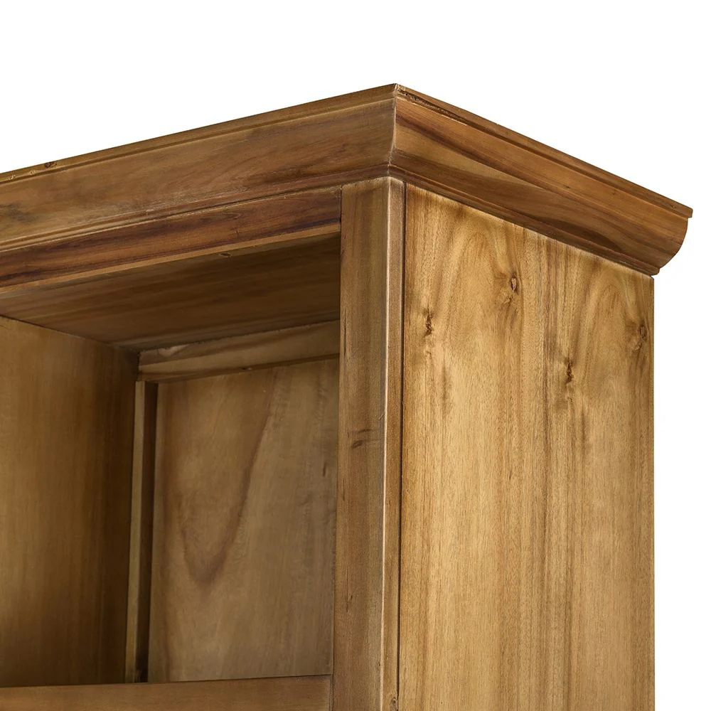French Country Wood Cabinet - Image 14