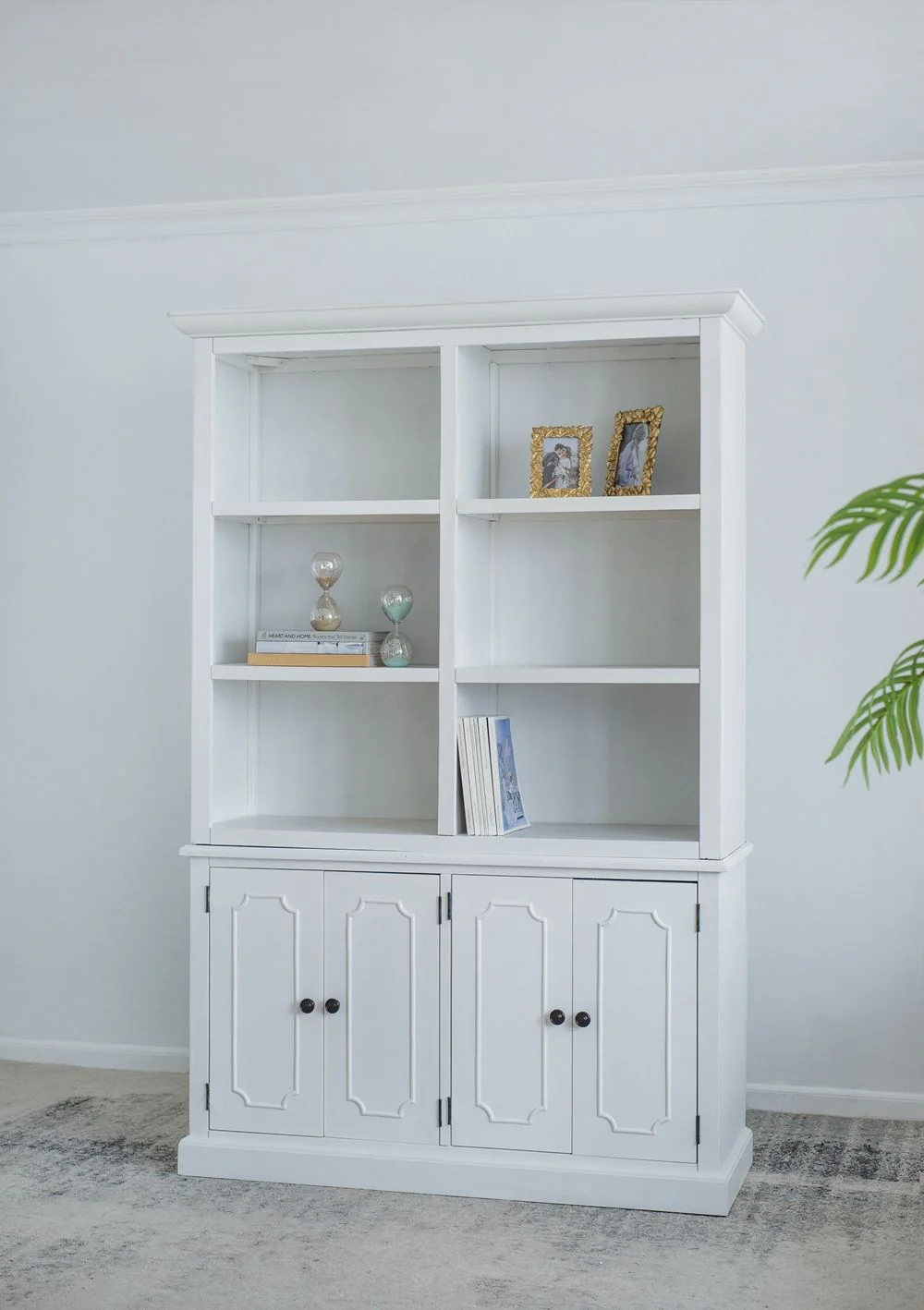 French Country Wood Cabinet - Image 3