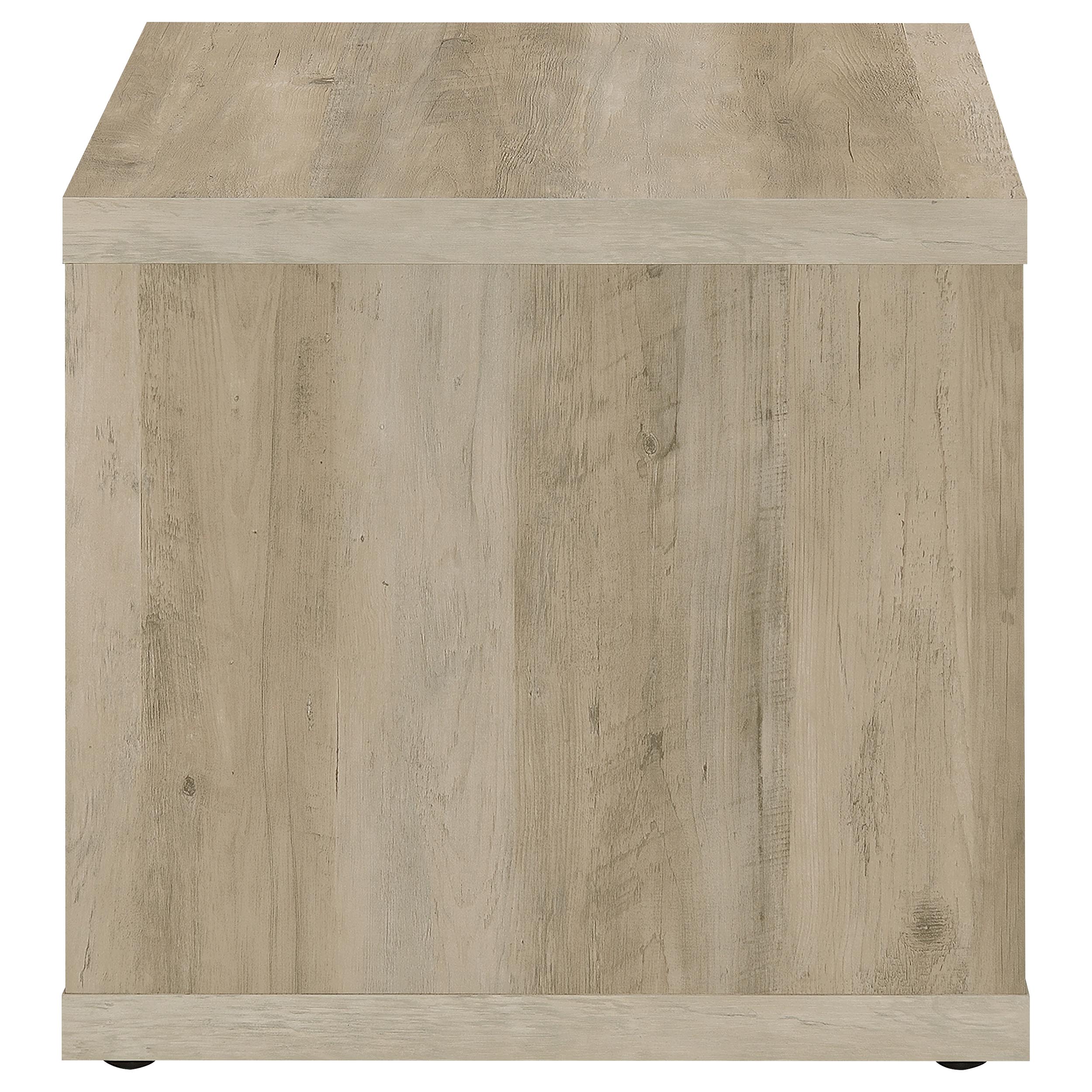 Frisco 2-Piece Coffee and End Table Set in Distressed Pine - Image 10