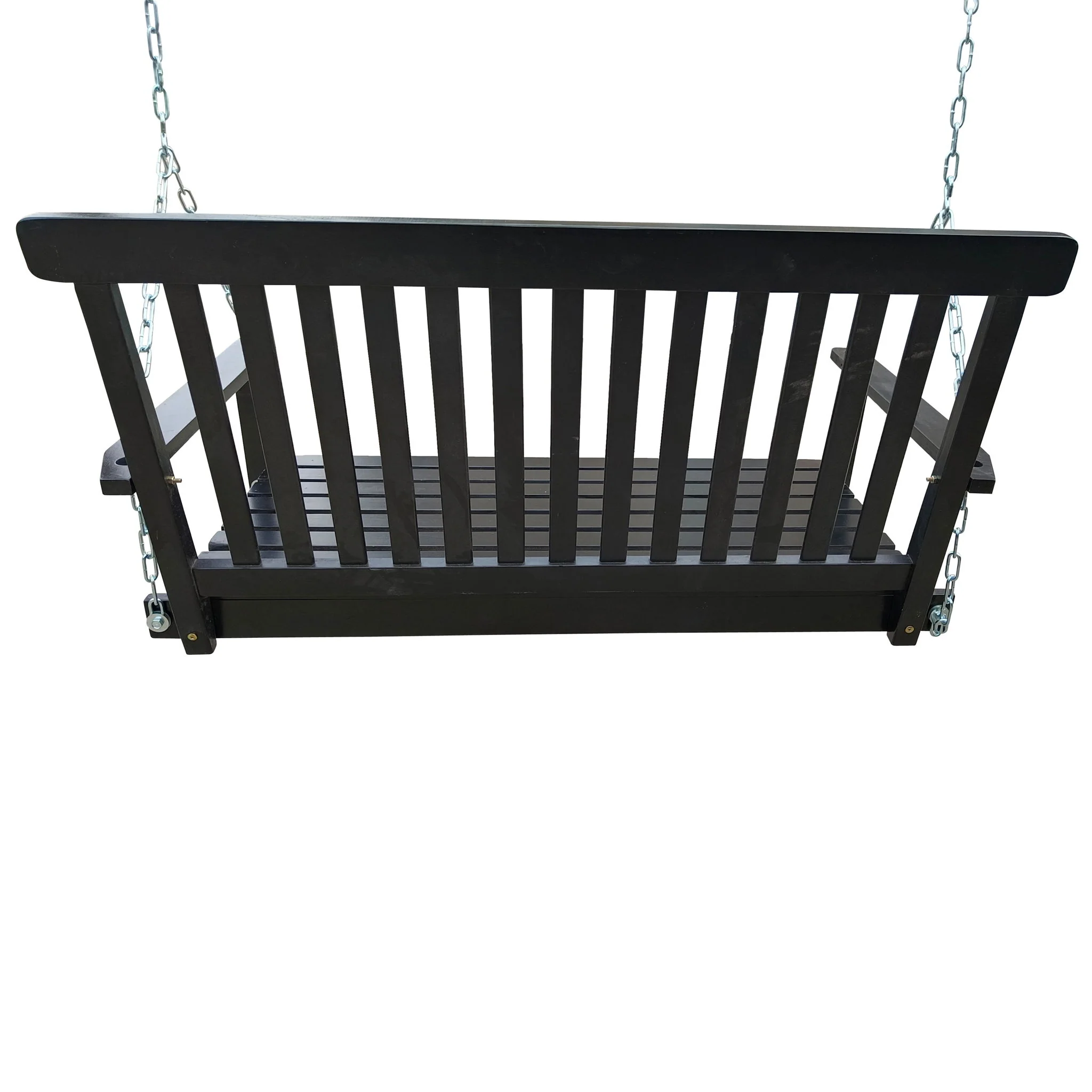 Front Porch Swing With Armrests For Outdoor Patio, Garden Yard, Backyard Or Sunroom - Image 24