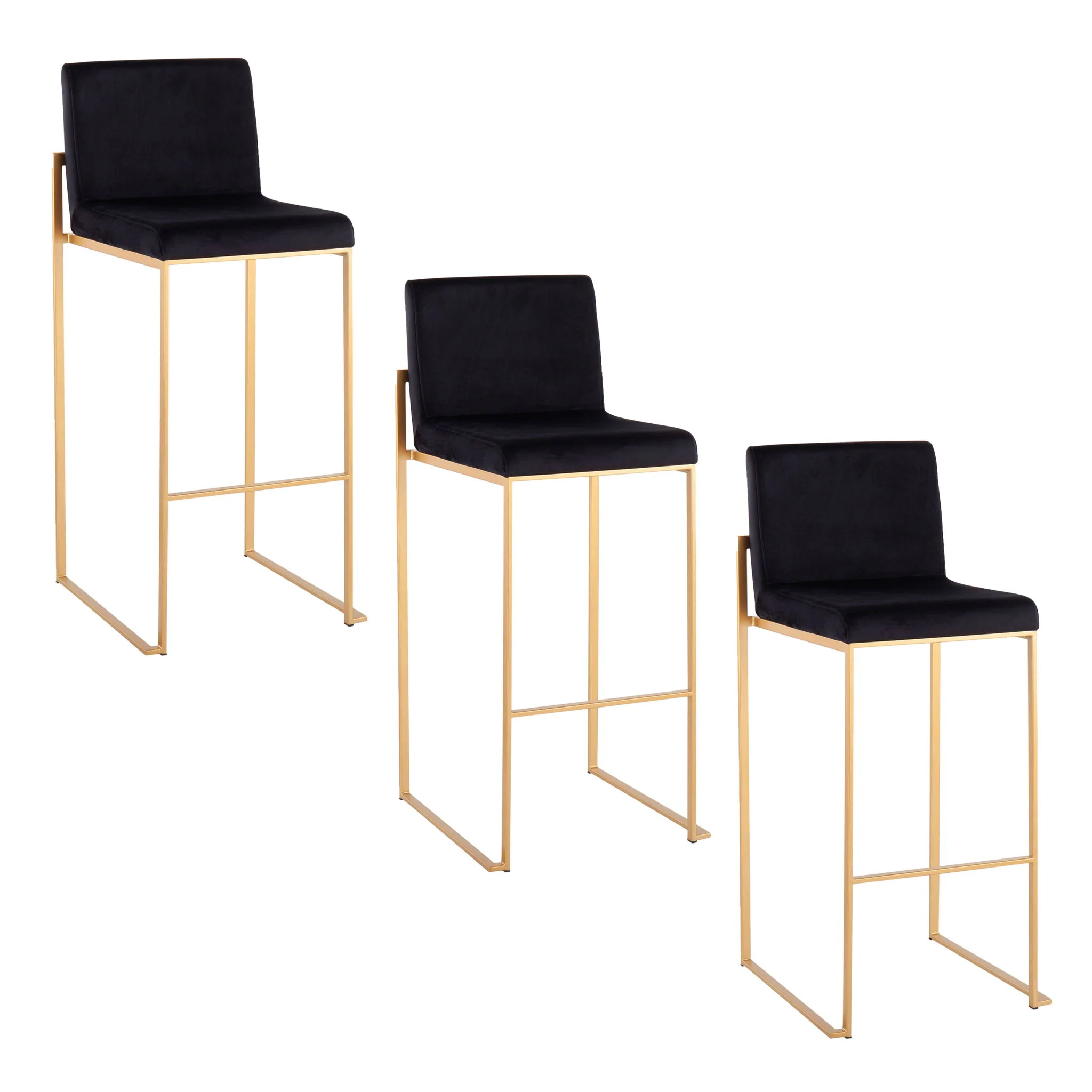 Fuji - Contemporary Design High Back Barstool - Image 11