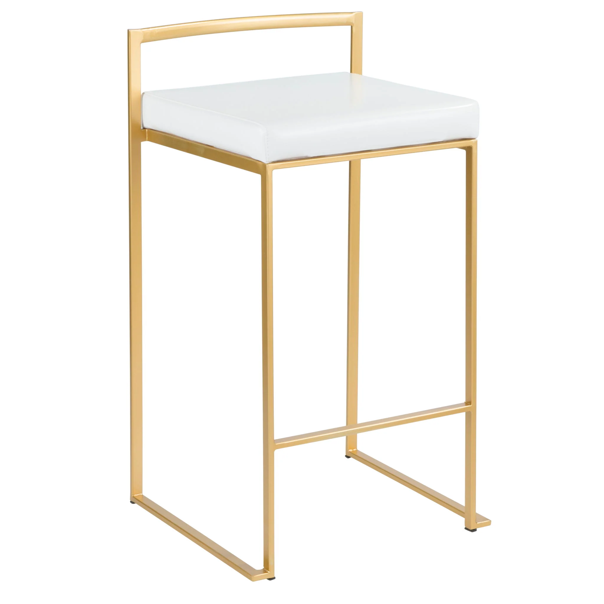 Fuji - Contemporary / Glam Design Counter Stool (Set of 2) - Image 17