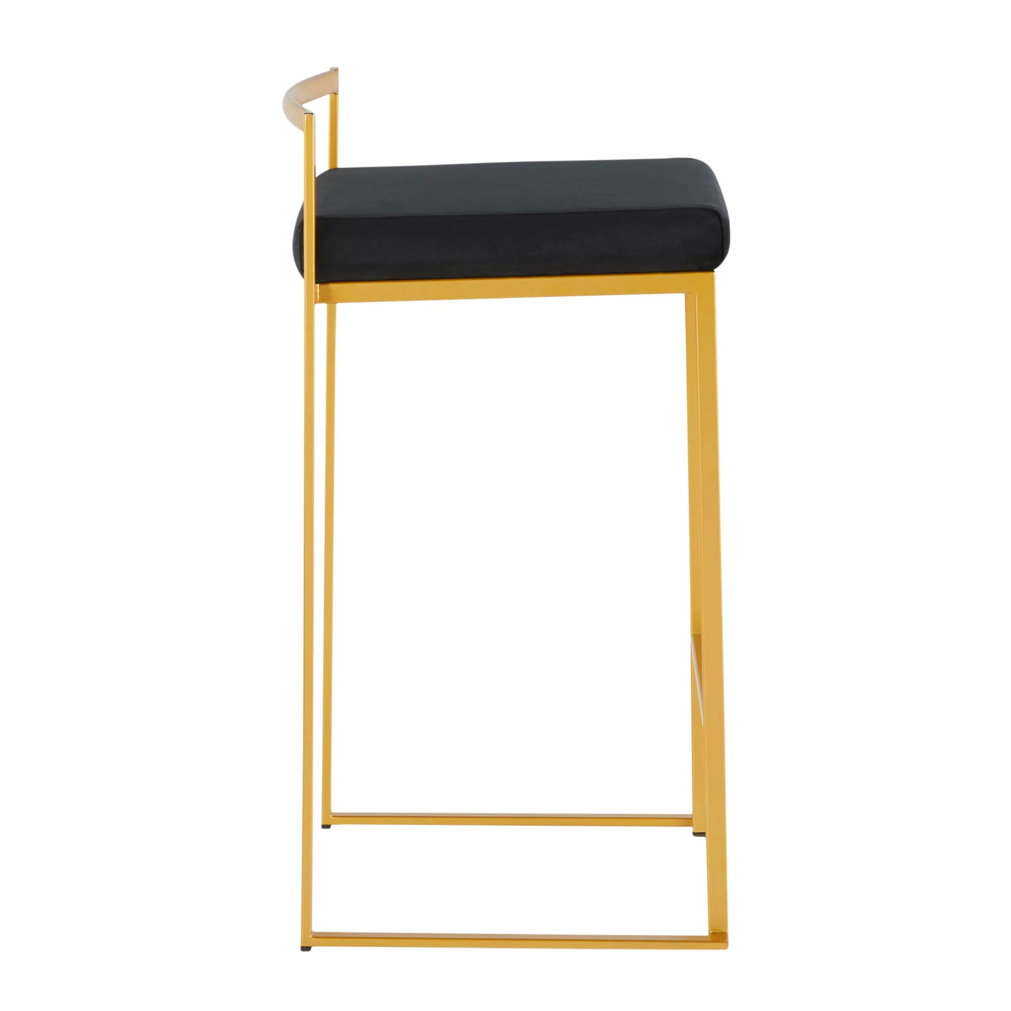 Fuji - Contemporary / Glam Design Counter Stool (Set of 2) - Image 23