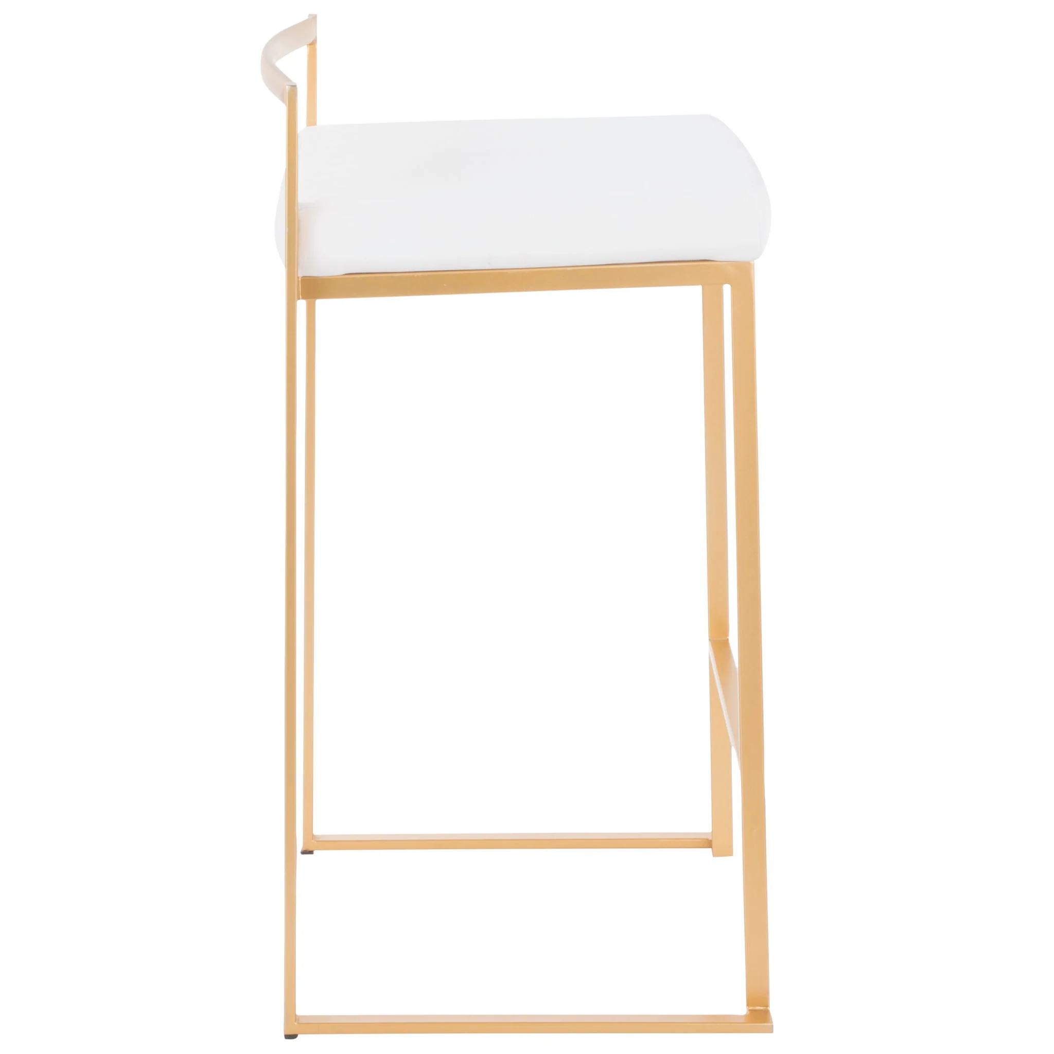 Fuji - Contemporary / Glam Design Counter Stool (Set of 2) - Image 57