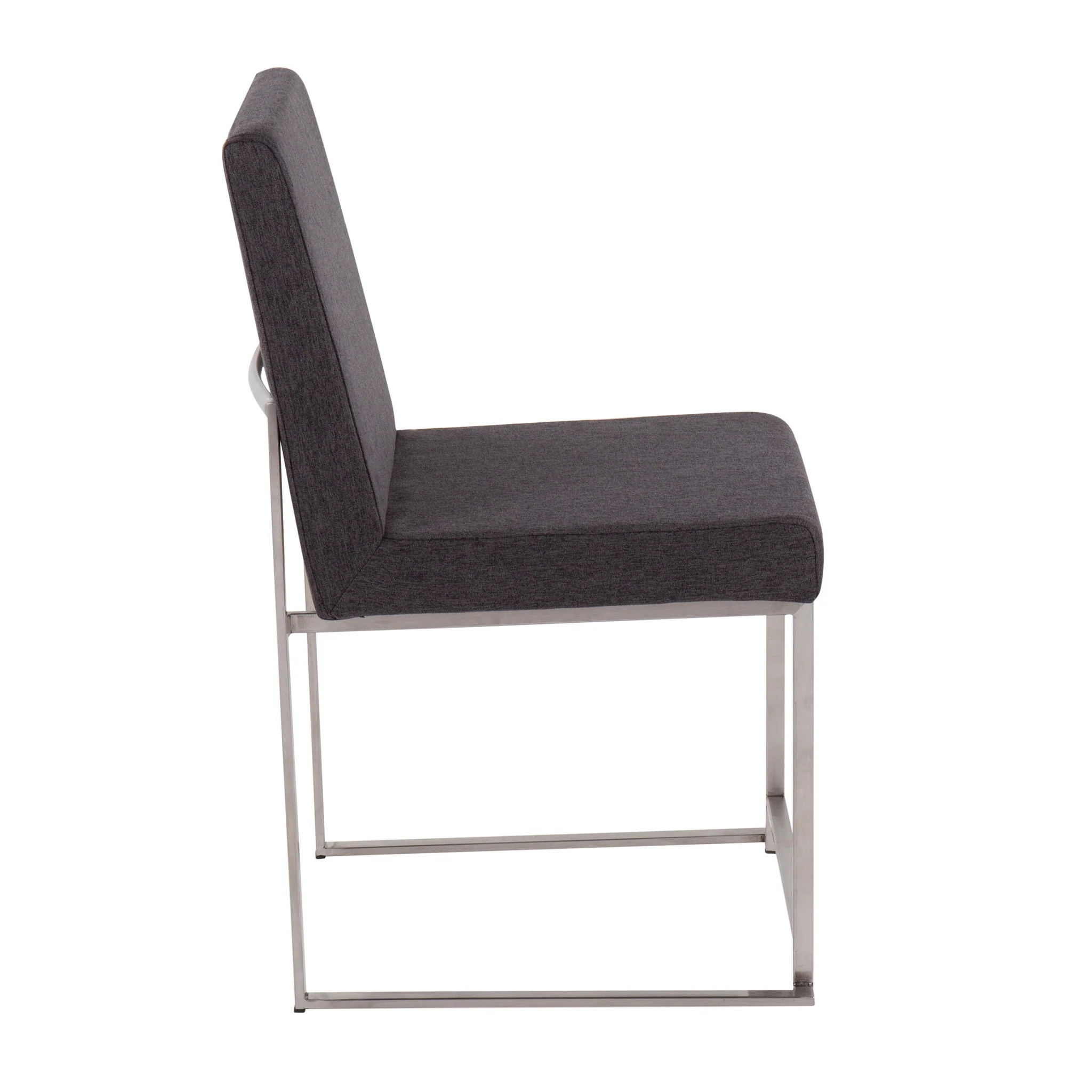 Fuji - Contemporary High Back Dining Chair, Modern Elegance (Set of 2) - Image 7