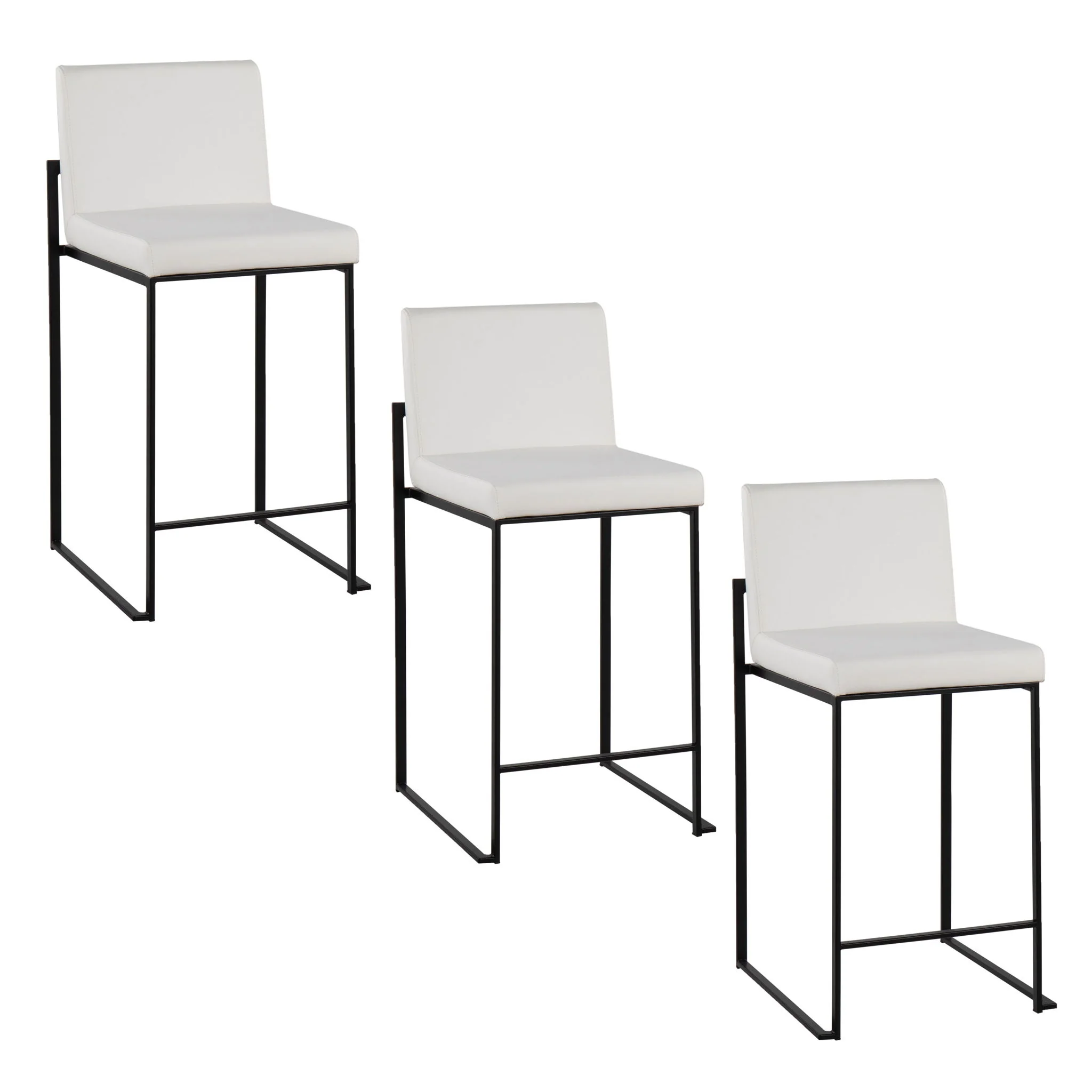 Fuji - Contemporary Modern Elegance, High Back Counter Stool - Image 15