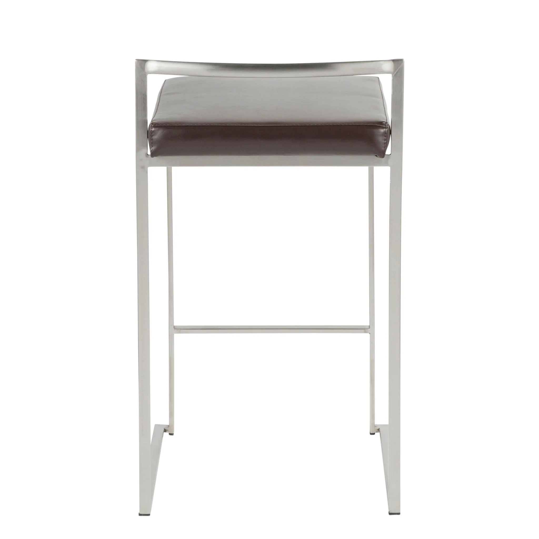 Fuji - Contemporary, Stackable Elegant Counter Stool (Set of 2) - Image 9
