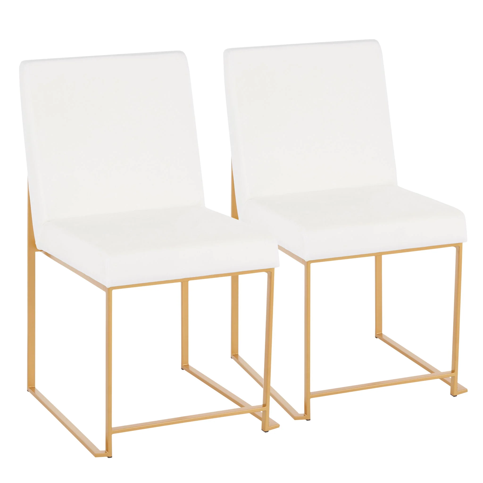 Fuji - Contemporary Stylish Frame, High Back Dining Chair (Set of 2) - Image 3