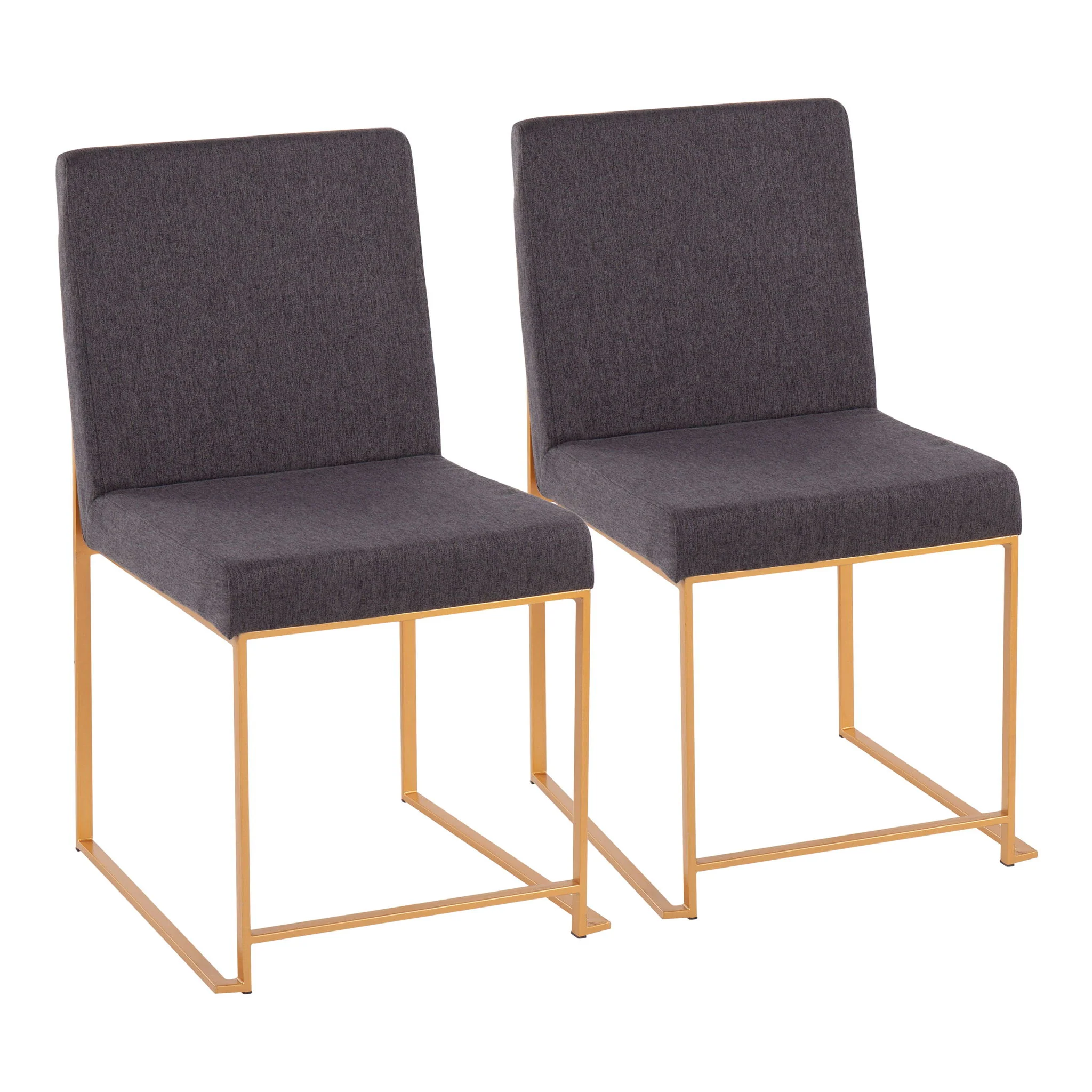 Fuji - Contemporary Stylish Frame, High Back Dining Chair (Set of 2) - Image 5