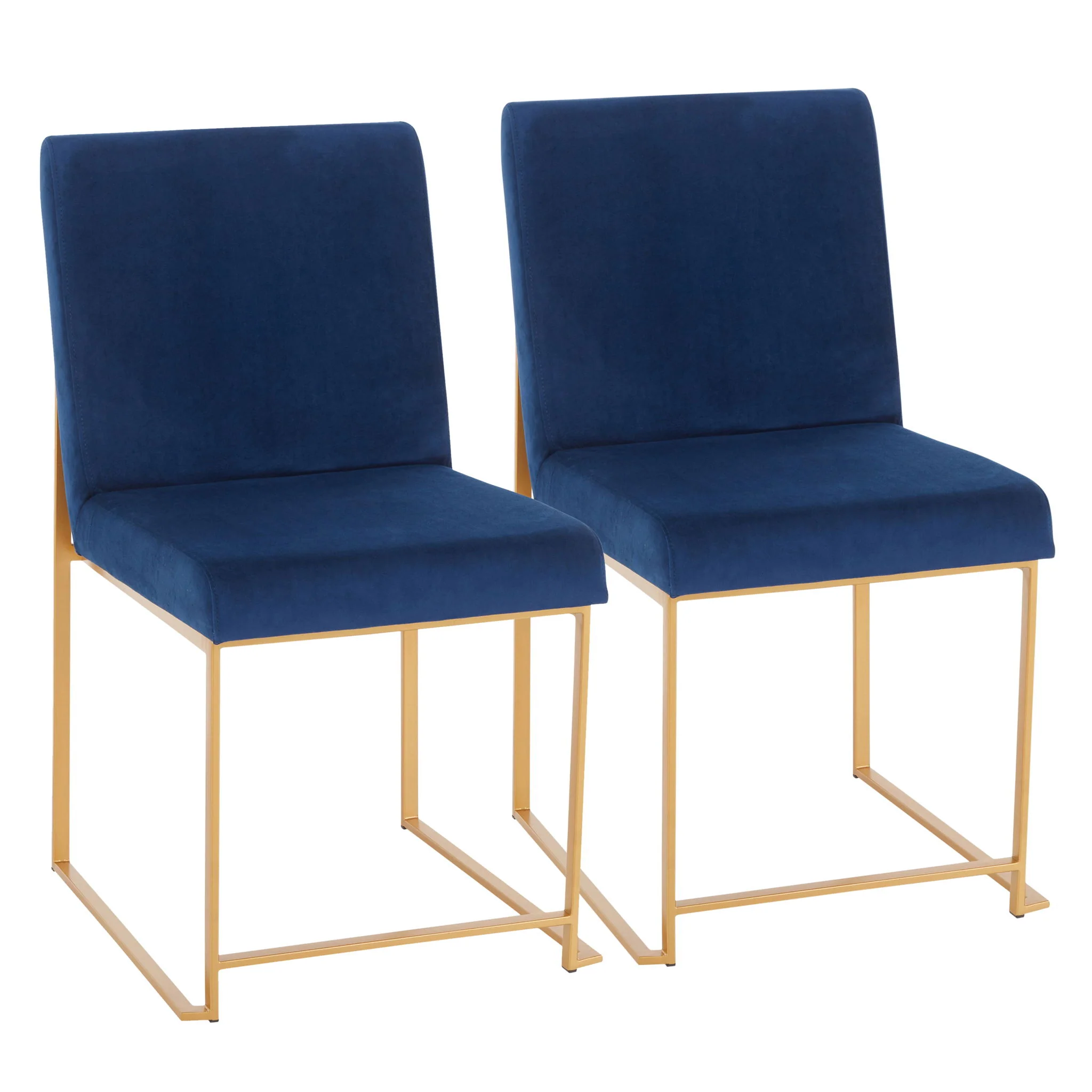 Fuji - Contemporary Stylish Frame, High Back Dining Chair (Set of 2) - Image 6