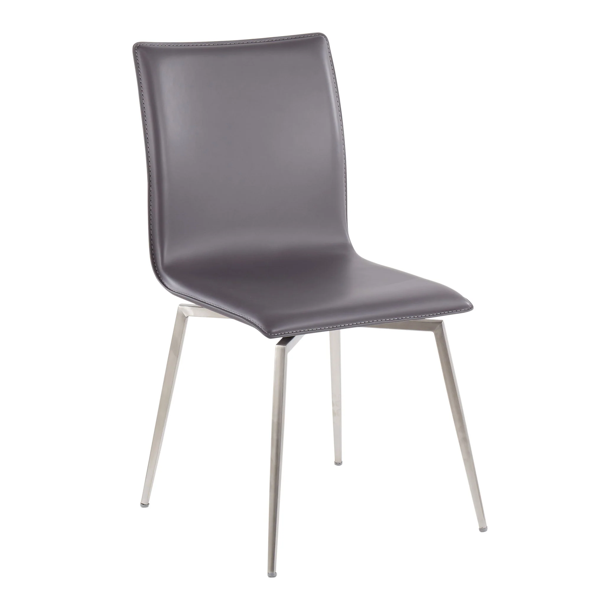 Fuji Mason - Upholstered Swivel Contemporary Dining Set Dining Set, Glass, 5 Piece - Image 12
