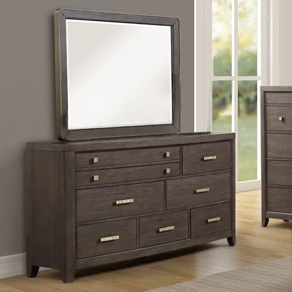 Fulton - Mirror - Brown - Image 3