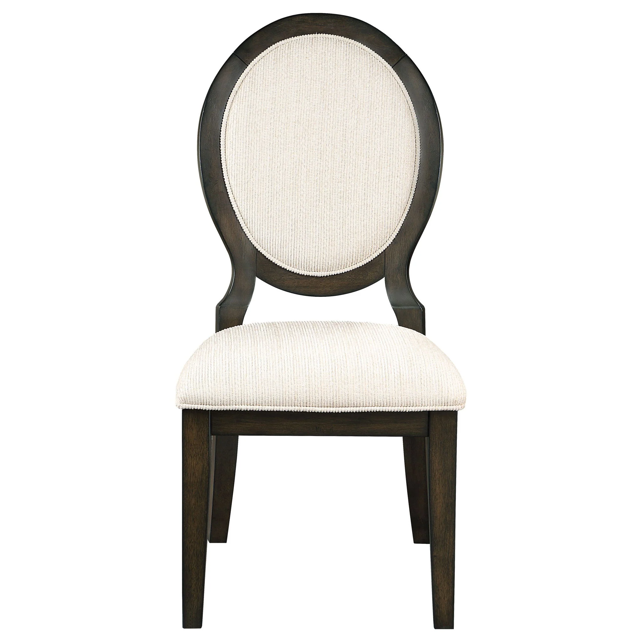 Fulton - Oval Back Dining Side Chair (Set of 2) - Espresso - Image 6