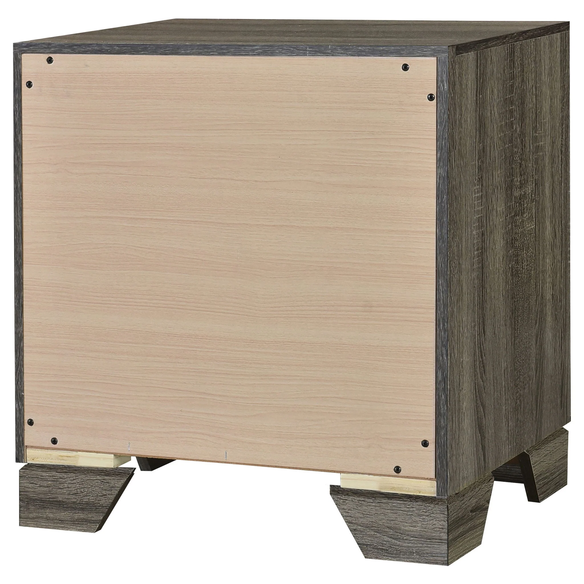 Funston - 2 Drawer Nightstand - Brown Oak - Image 7