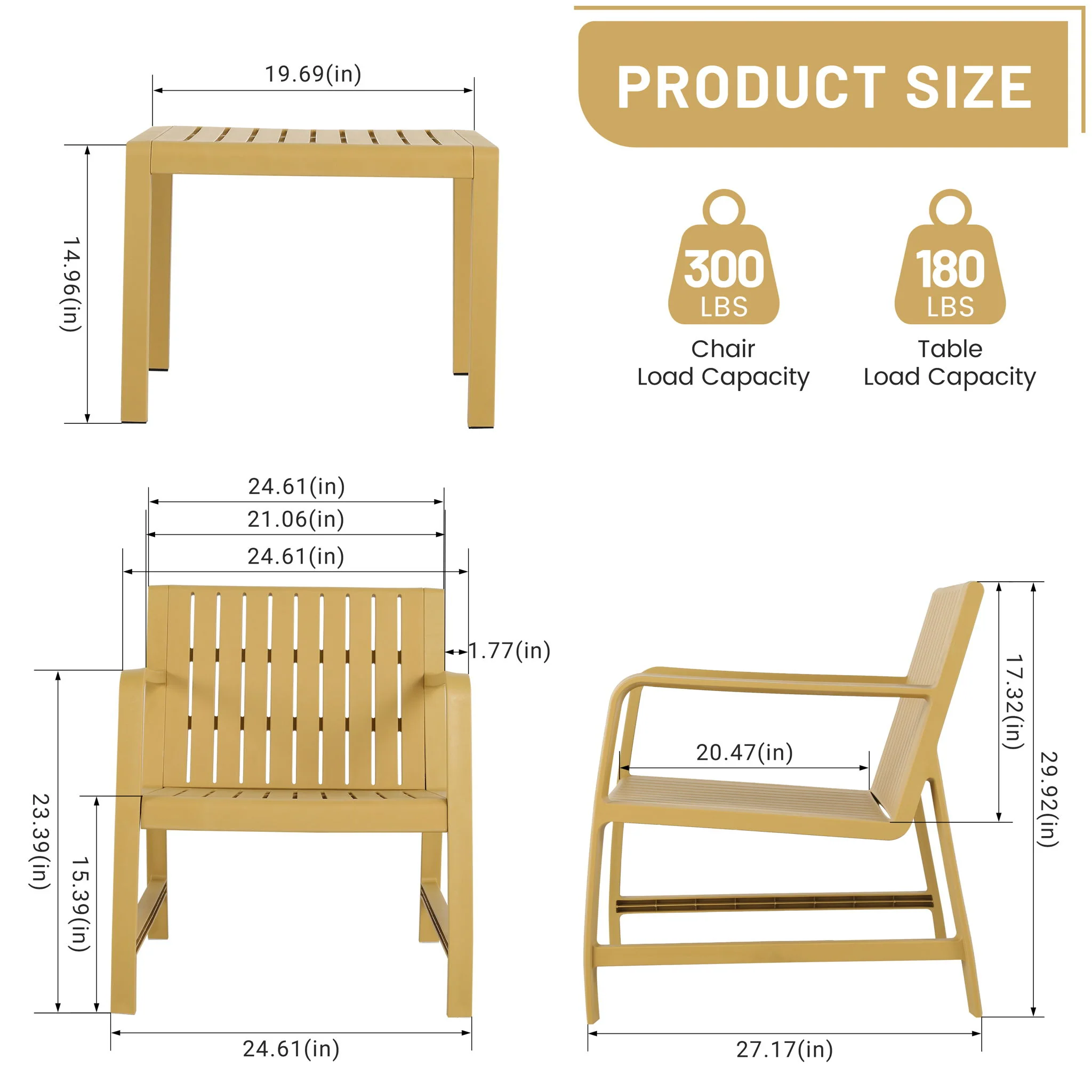 Furniture Set, Waterproof And Durable - Image 20