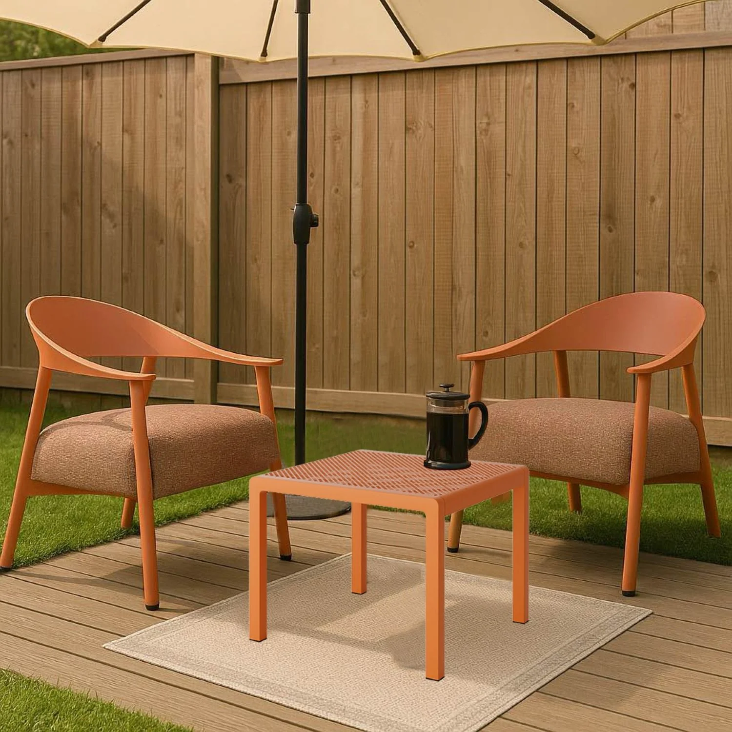 Furniture Set With Seat Cushions, Sturdy And Durable - Image 10
