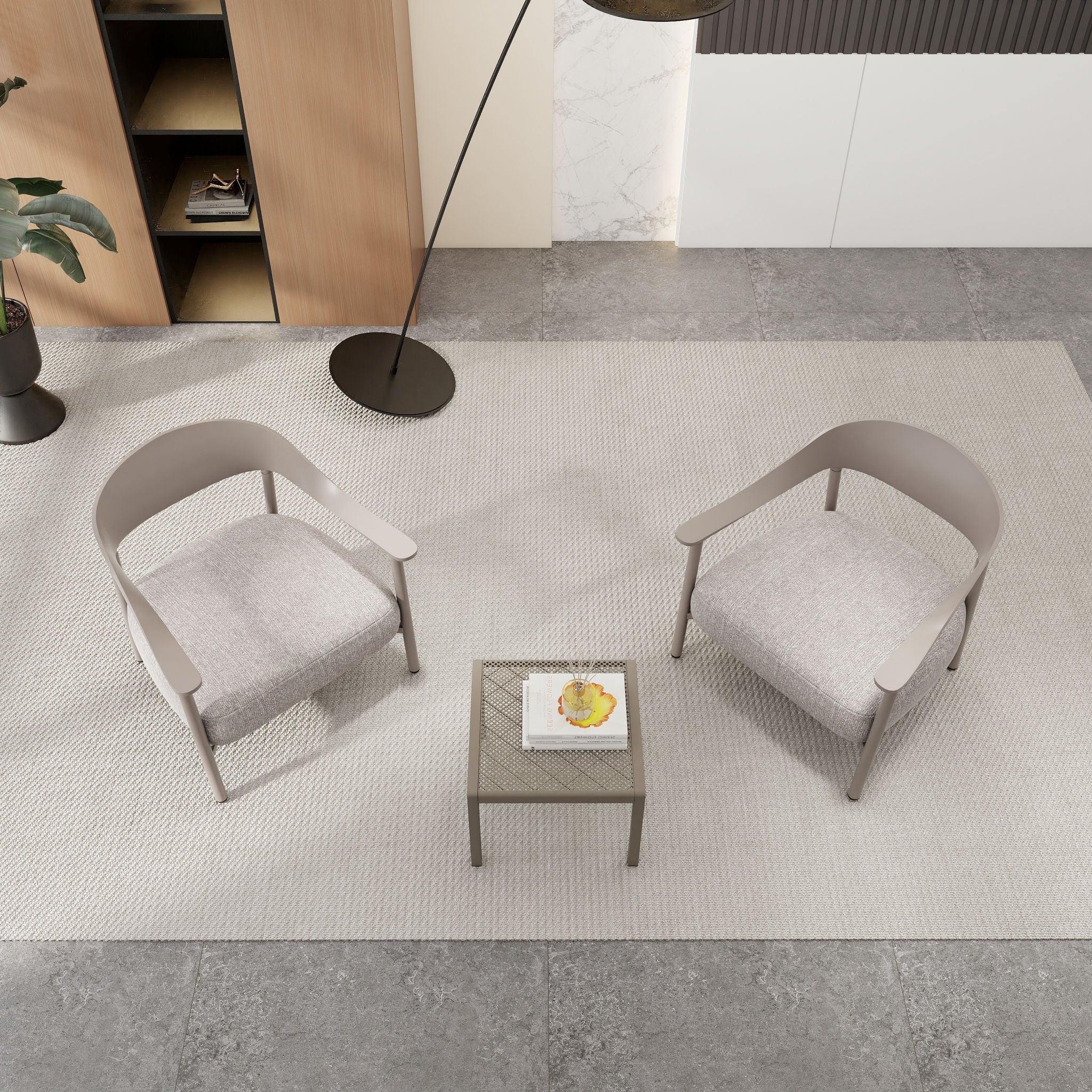 Furniture Set With Seat Cushions, Sturdy And Durable - Image 9